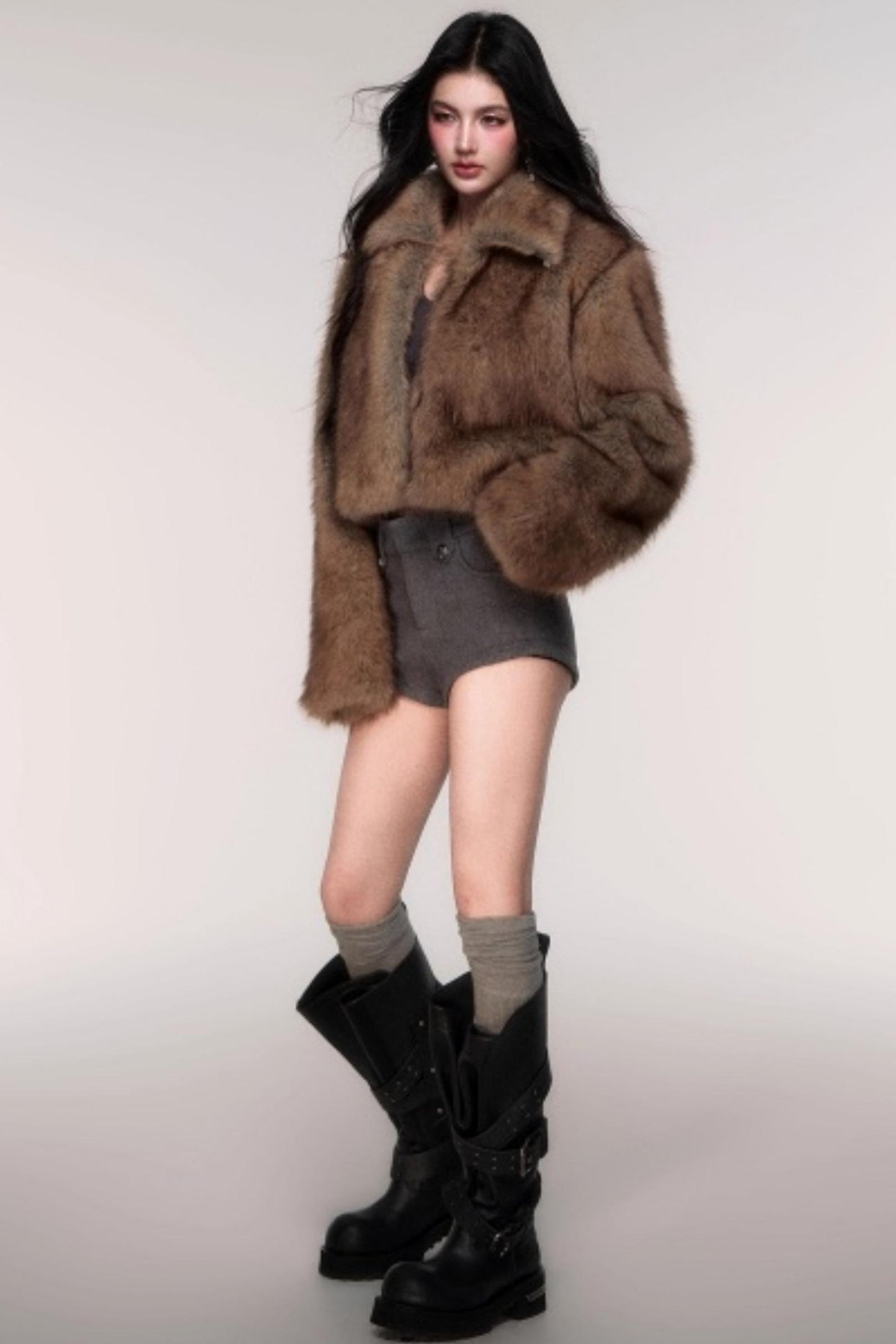 Woolen A-Line Versatile Shorts