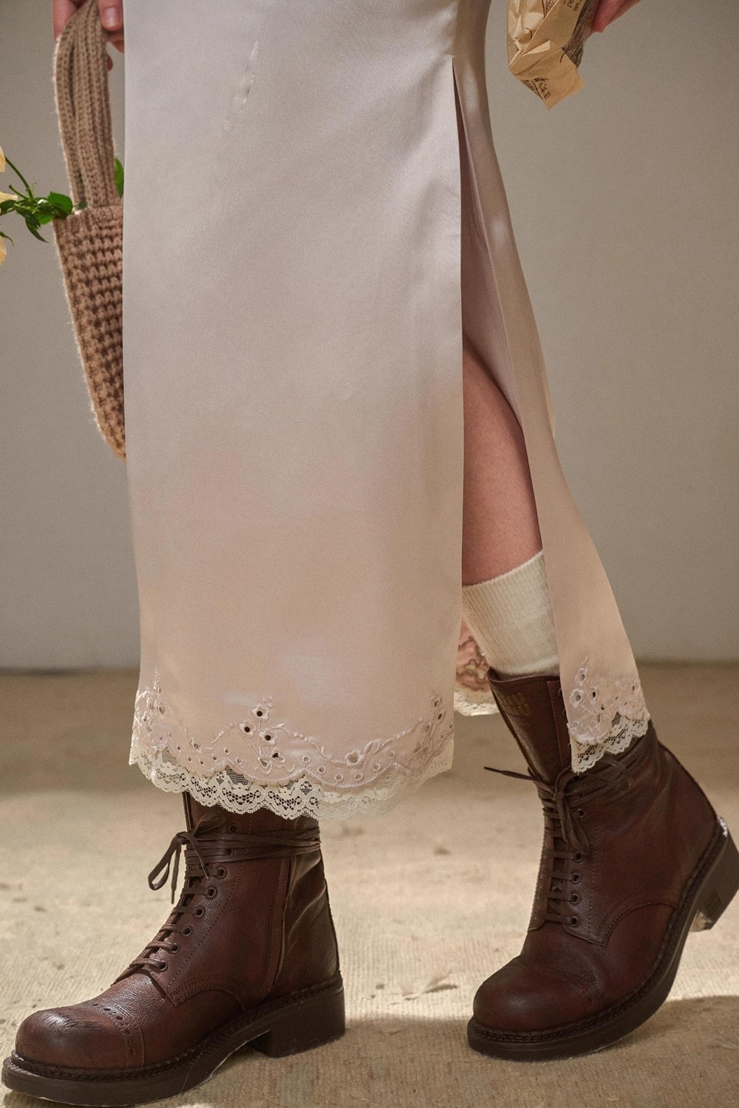 Comfortable Baby Powder Top & Skirt Set-Up