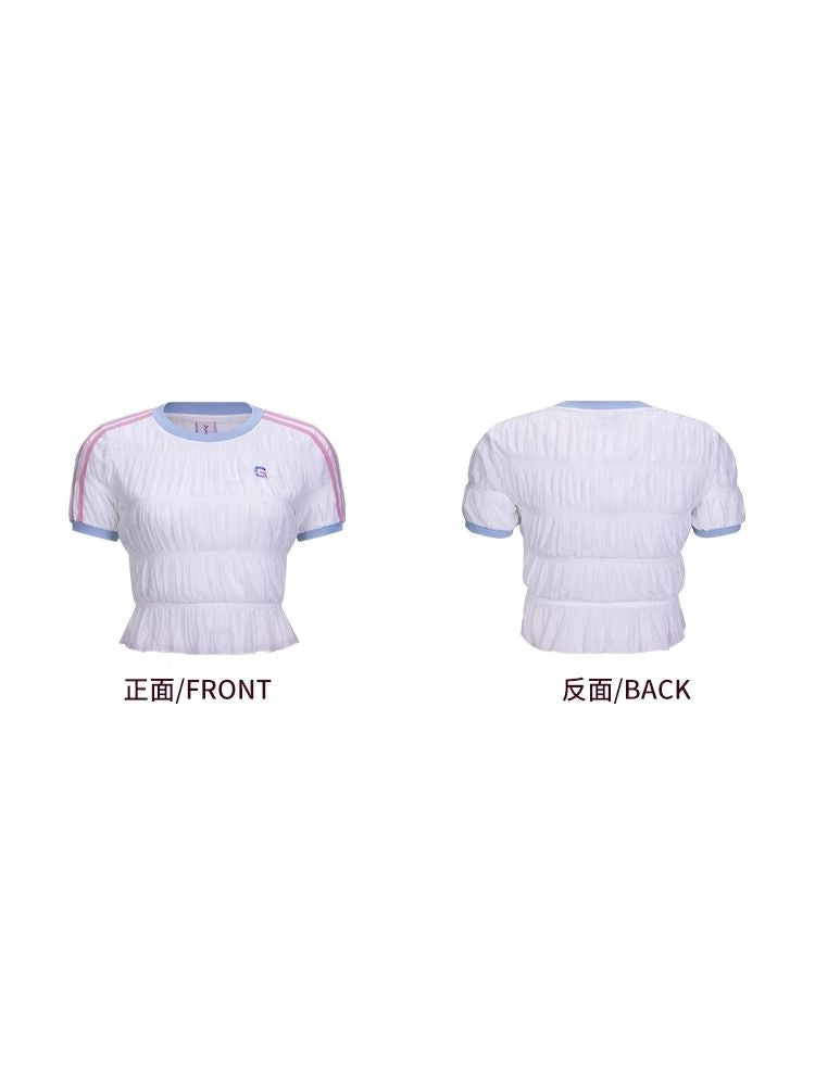 Cloud Touch Crinkle Strickoberteil