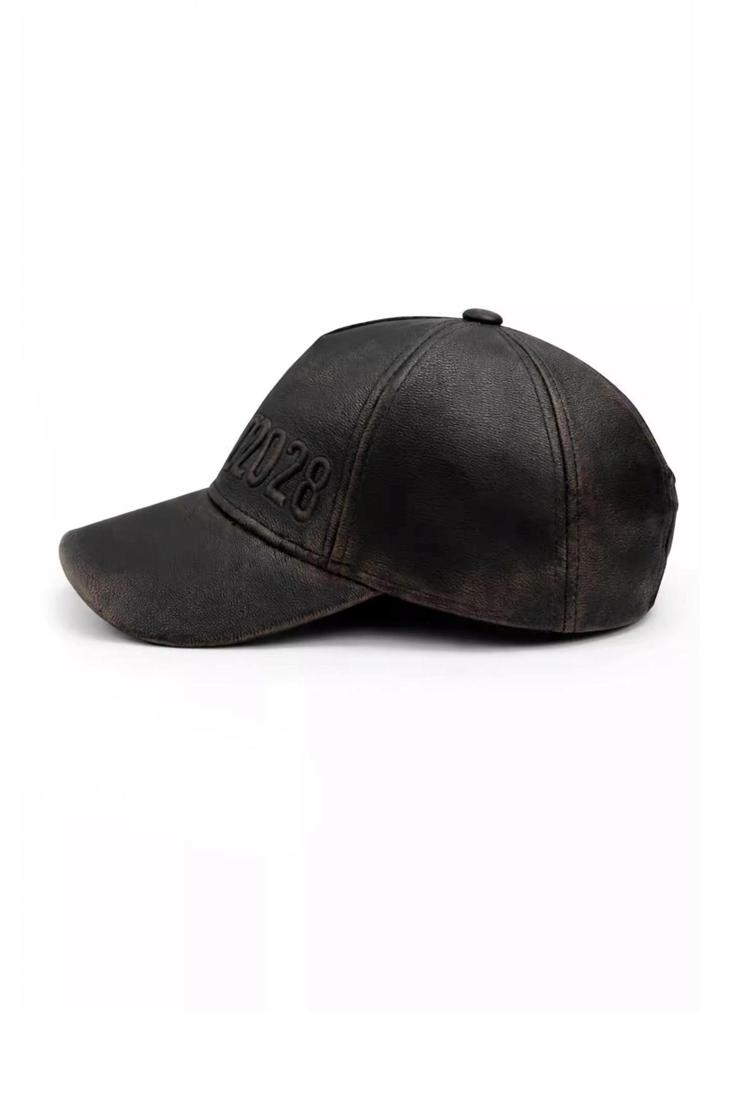 Light Punk Leather Hat