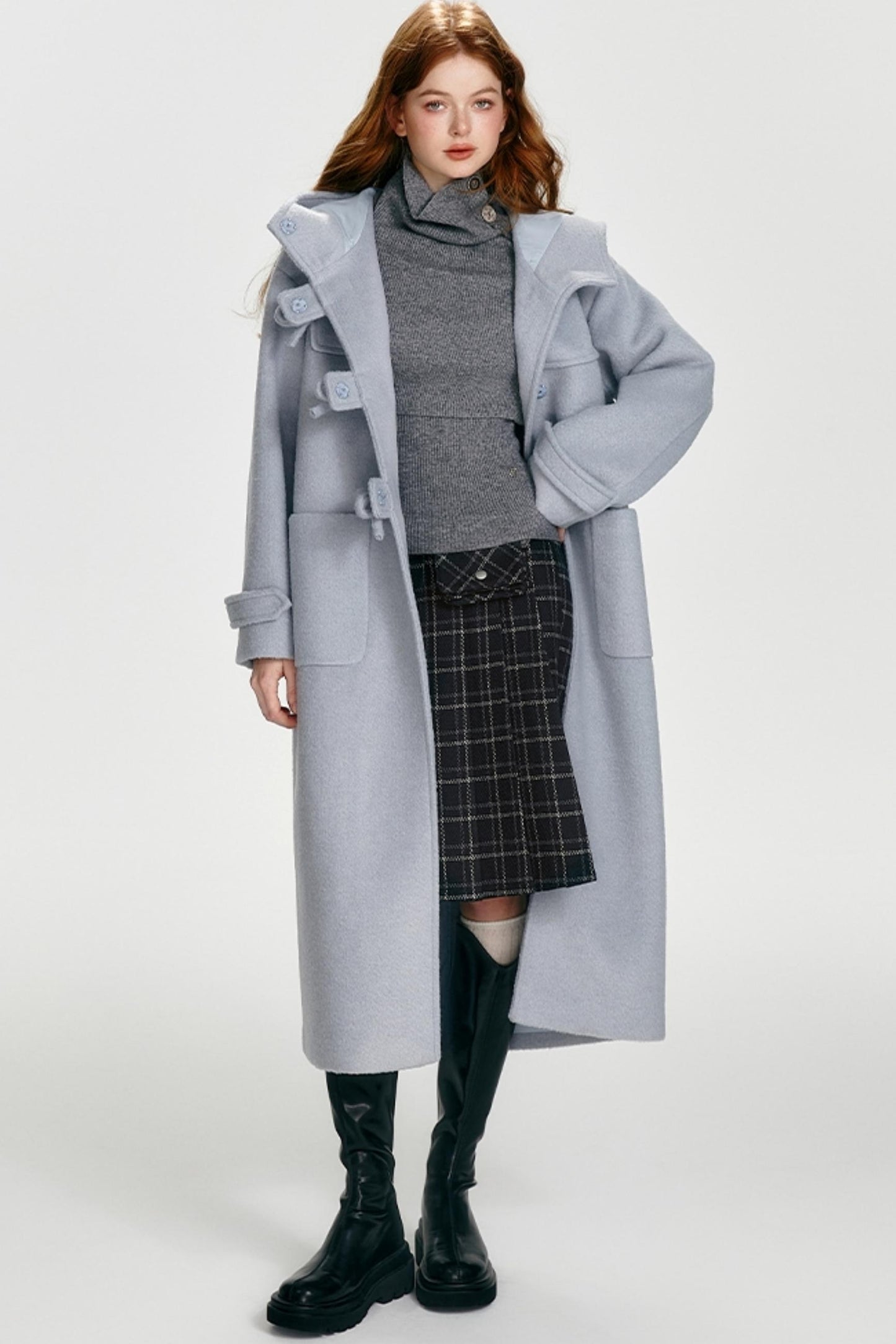 Slim Fit Knit Sweater Set-Up