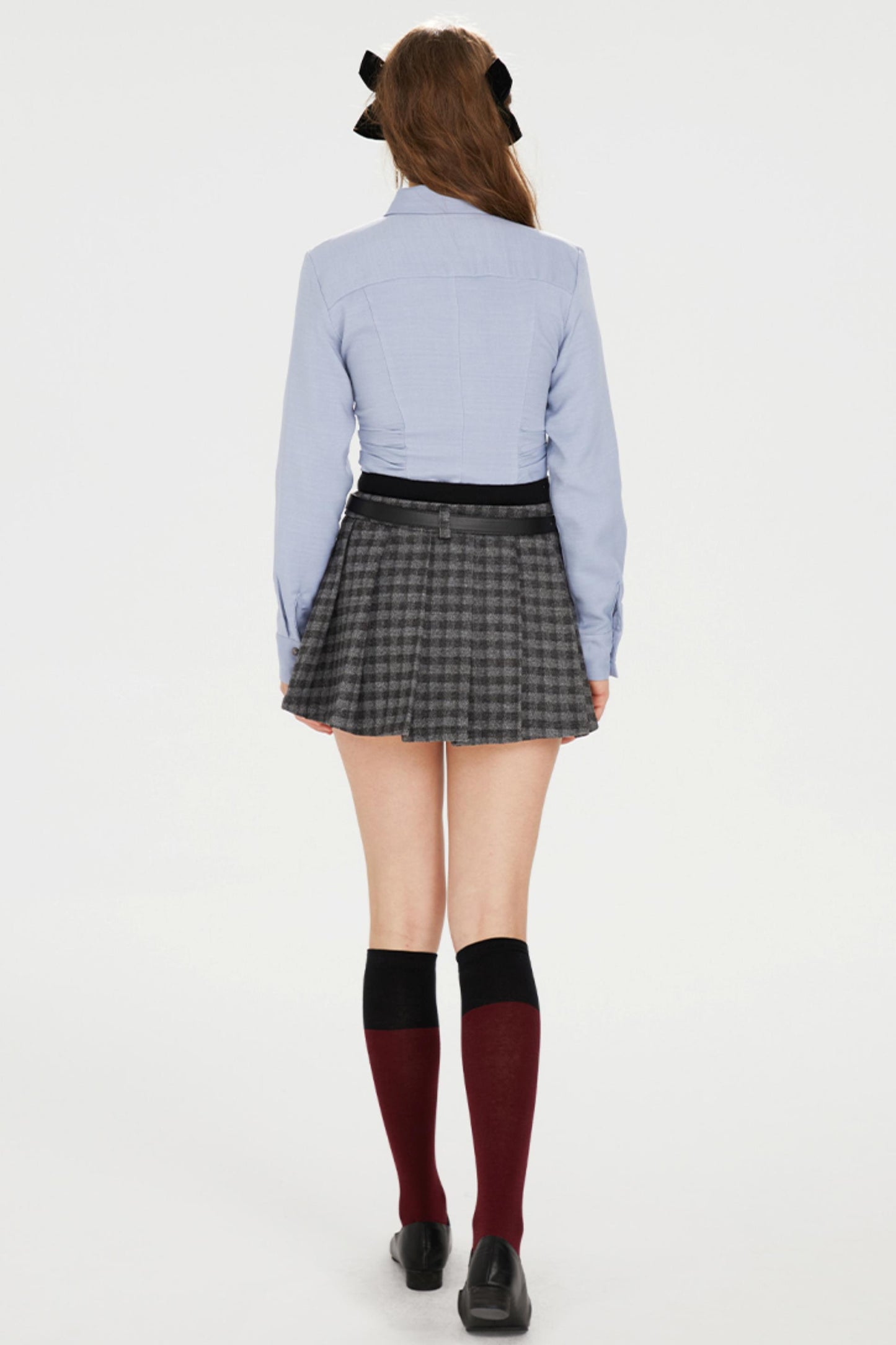 Mint Panel Tartan Suit Set-Up