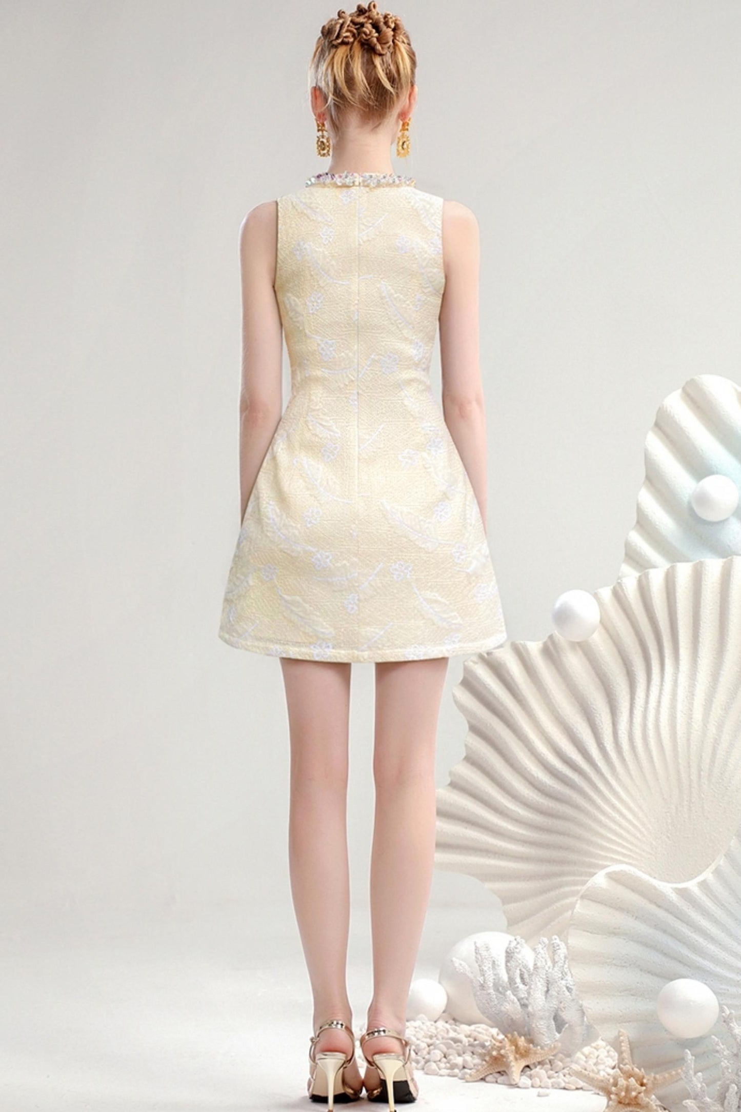 Beaded Summer Slip Dress