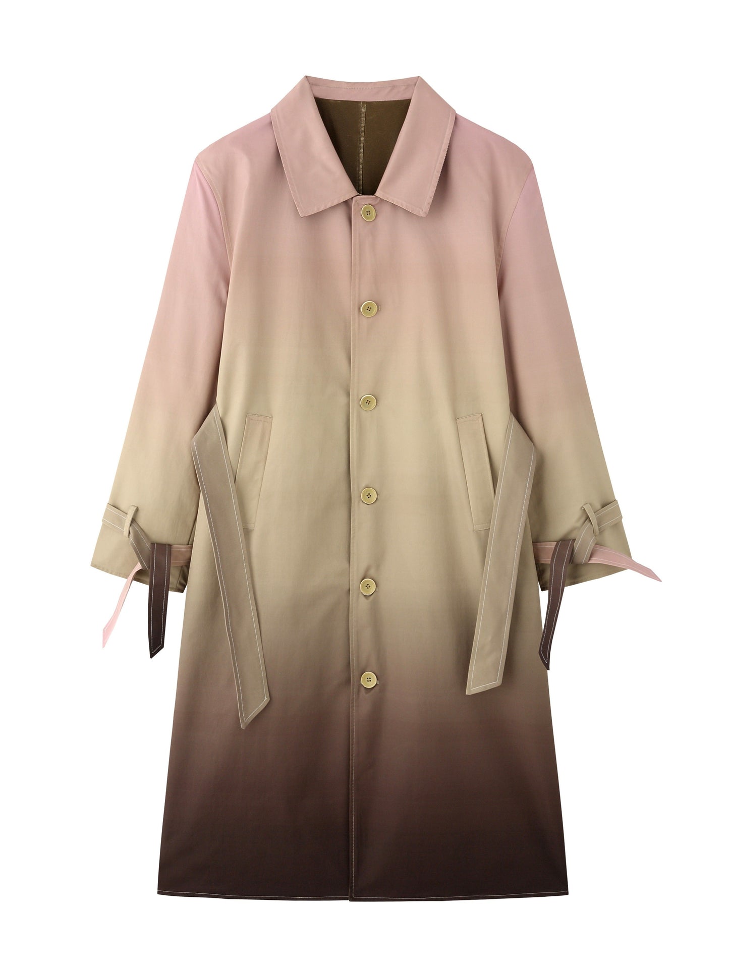 Mid-lange kurze lange Lederjacke