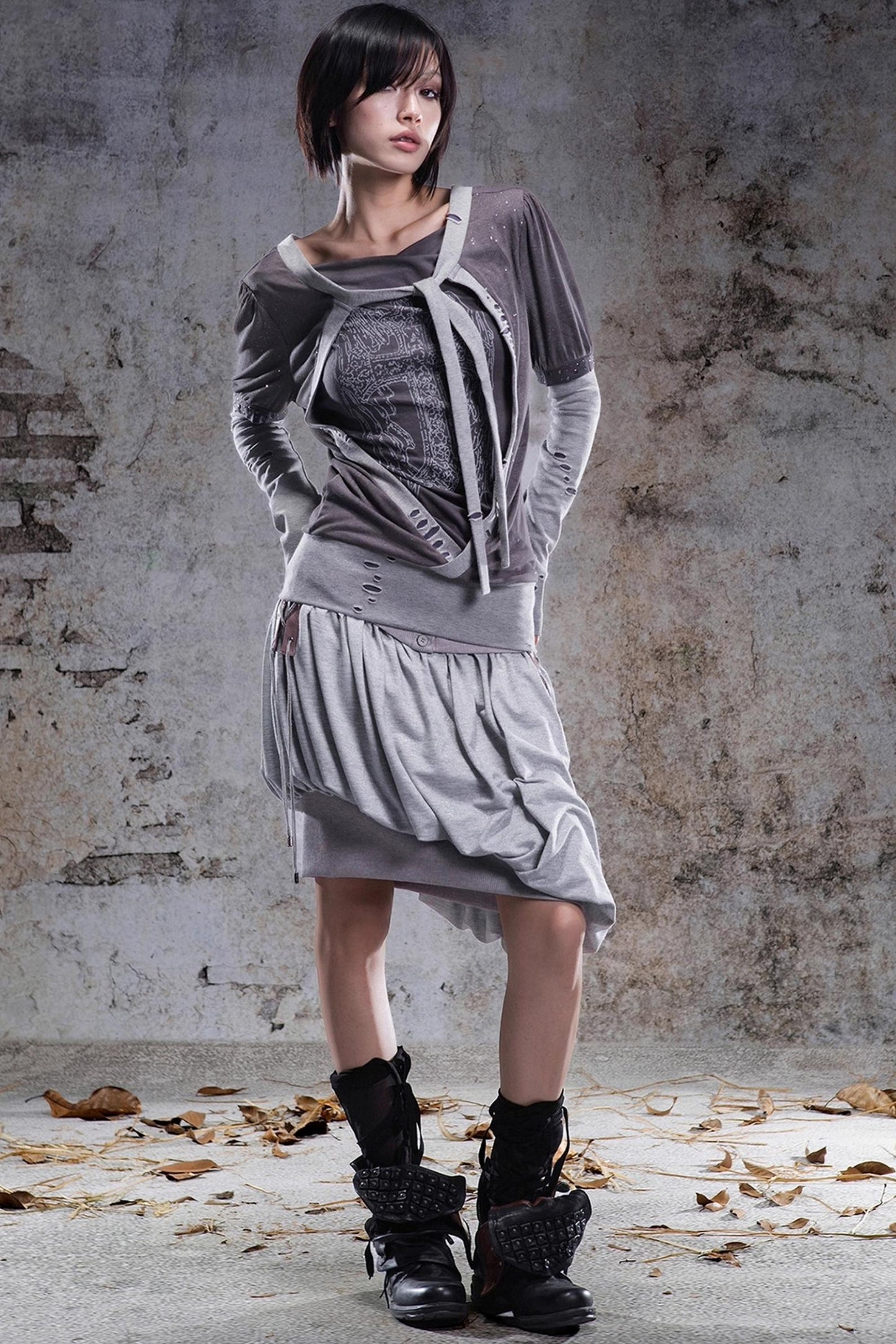 Original V-Neck Knitted Top