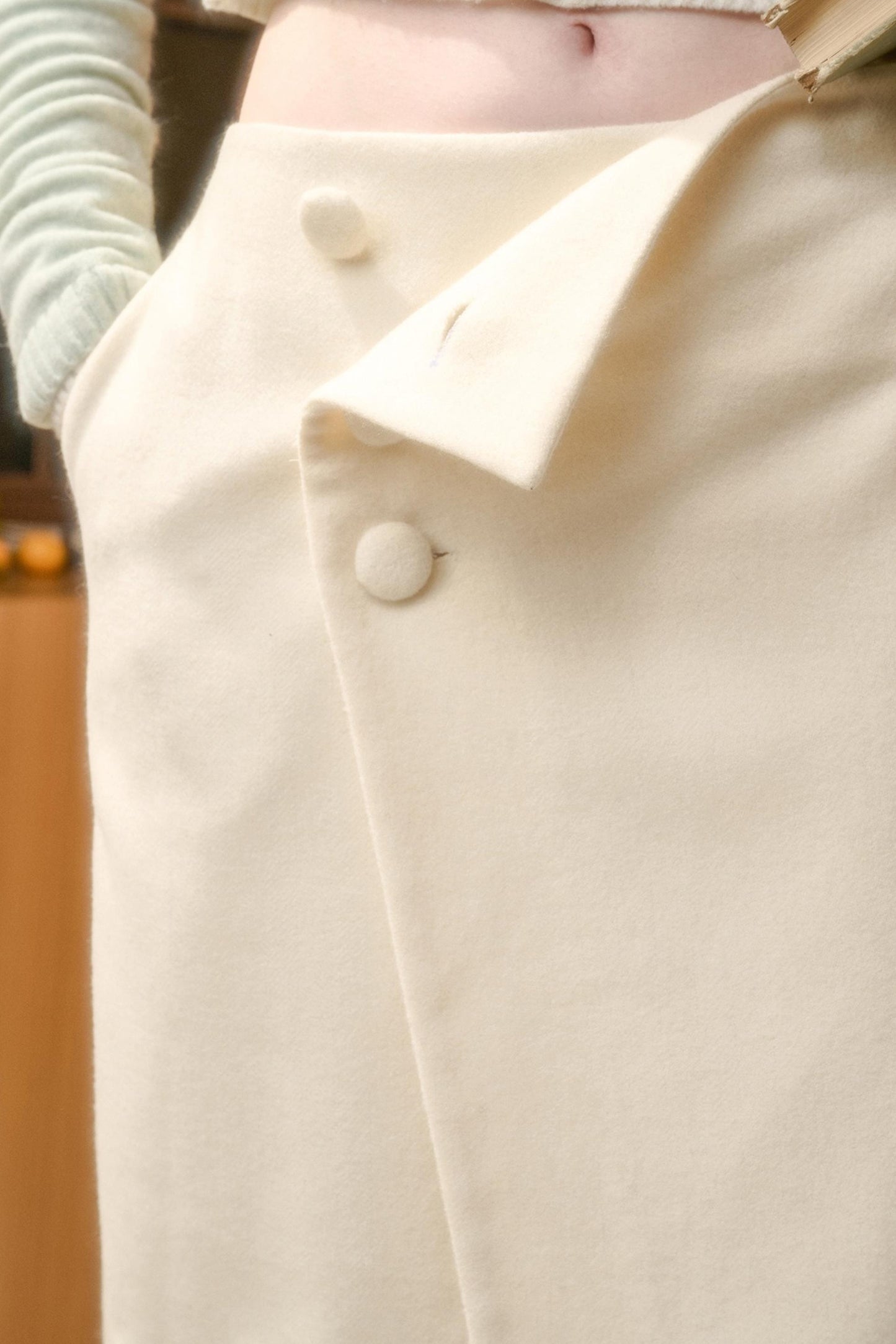 Fluffy Woolen Warm Skirt