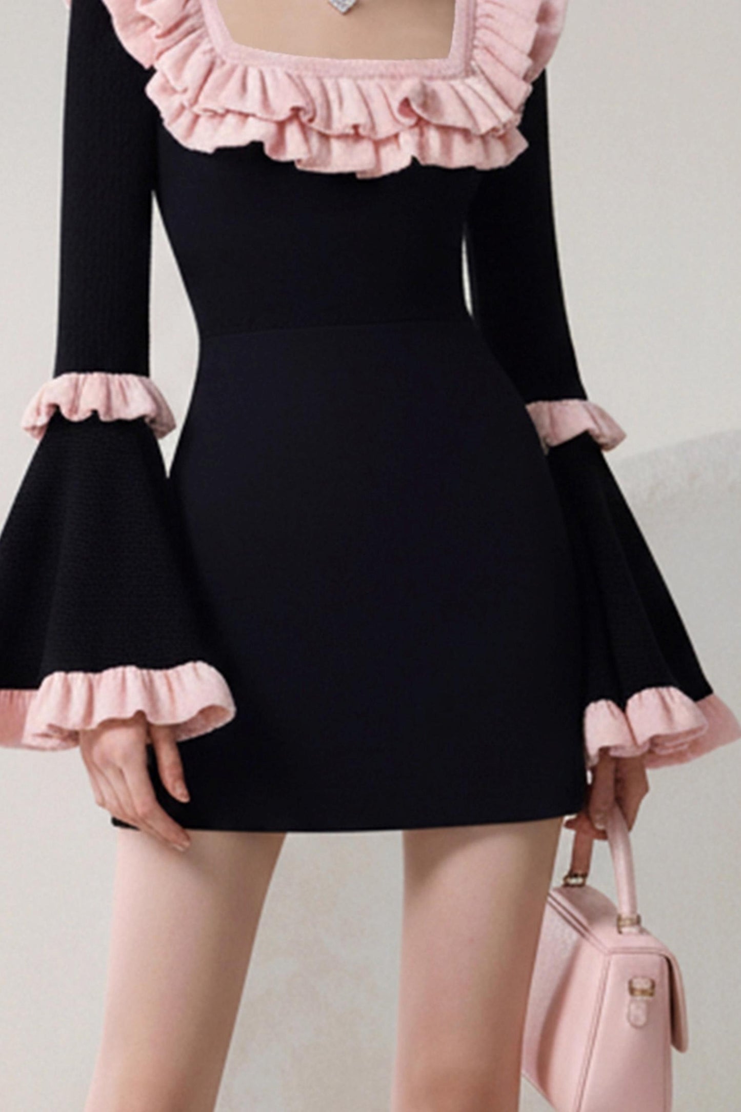 Autumn Flared Waist Dress