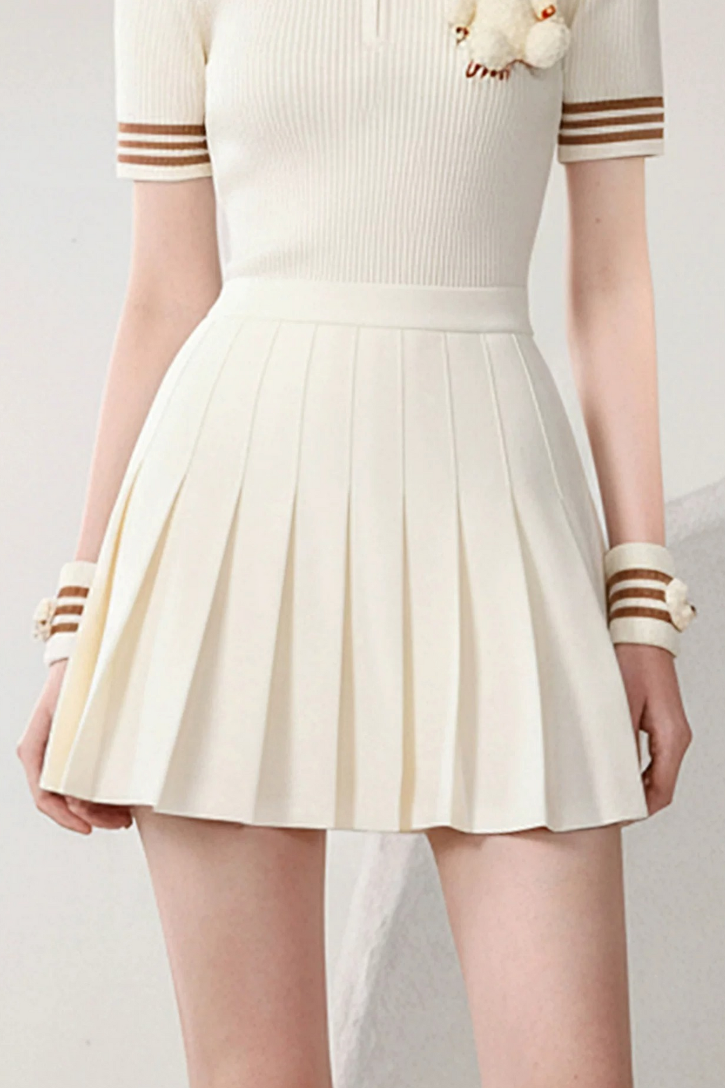 Little Bear Knit Top Set-Up