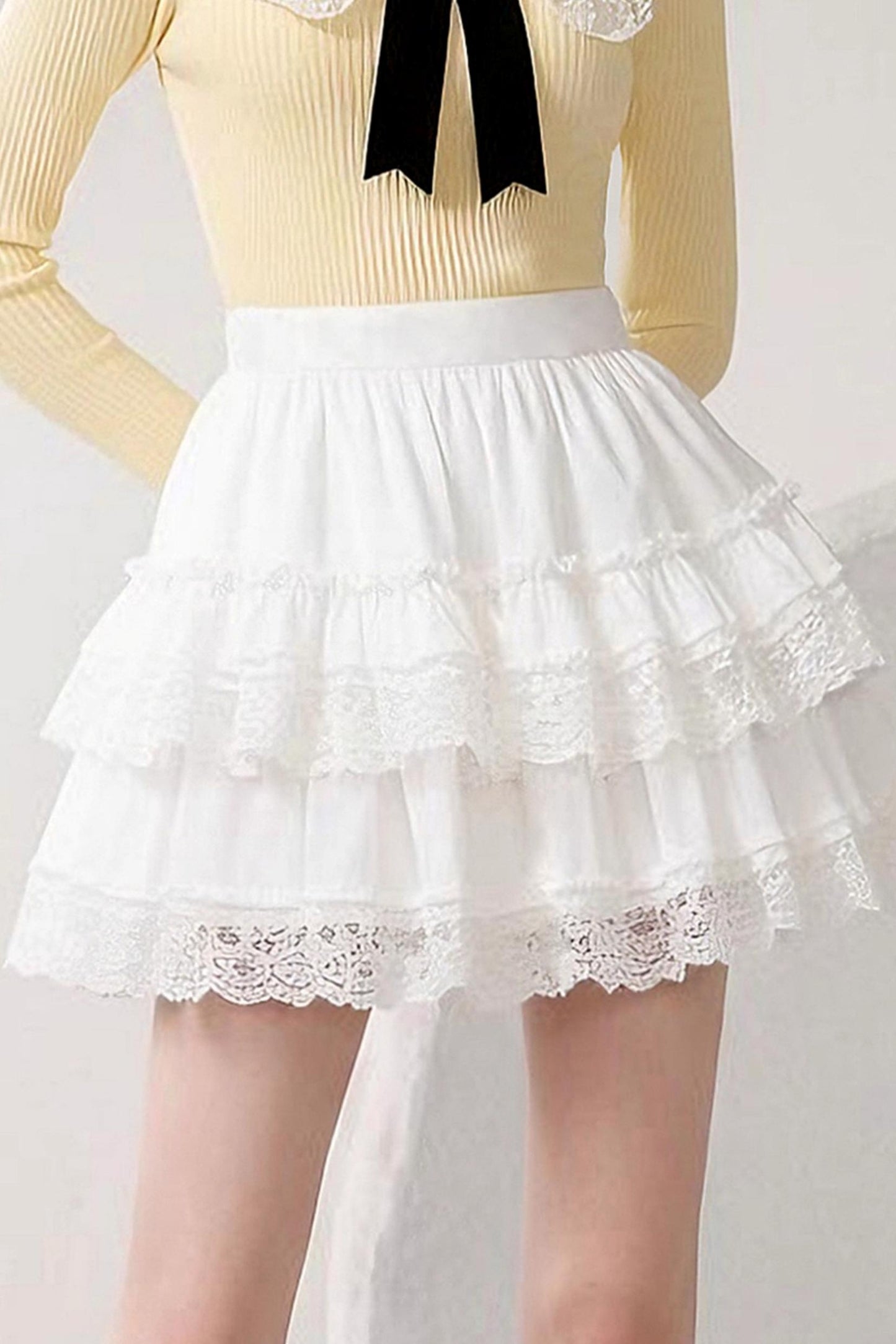 Sweet Doll Neck Top Set-Up