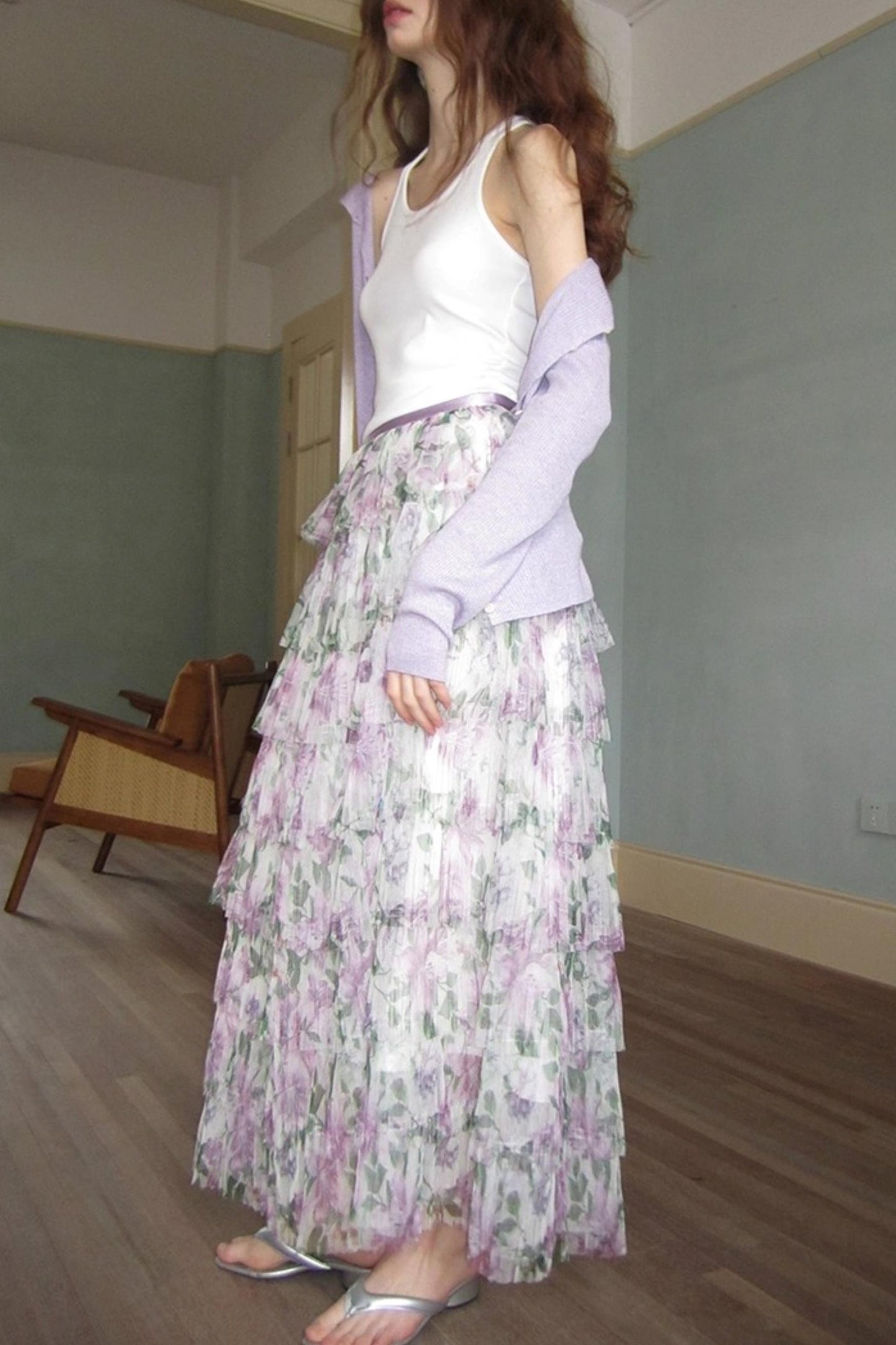 Tatasi Floral Romance Skirt