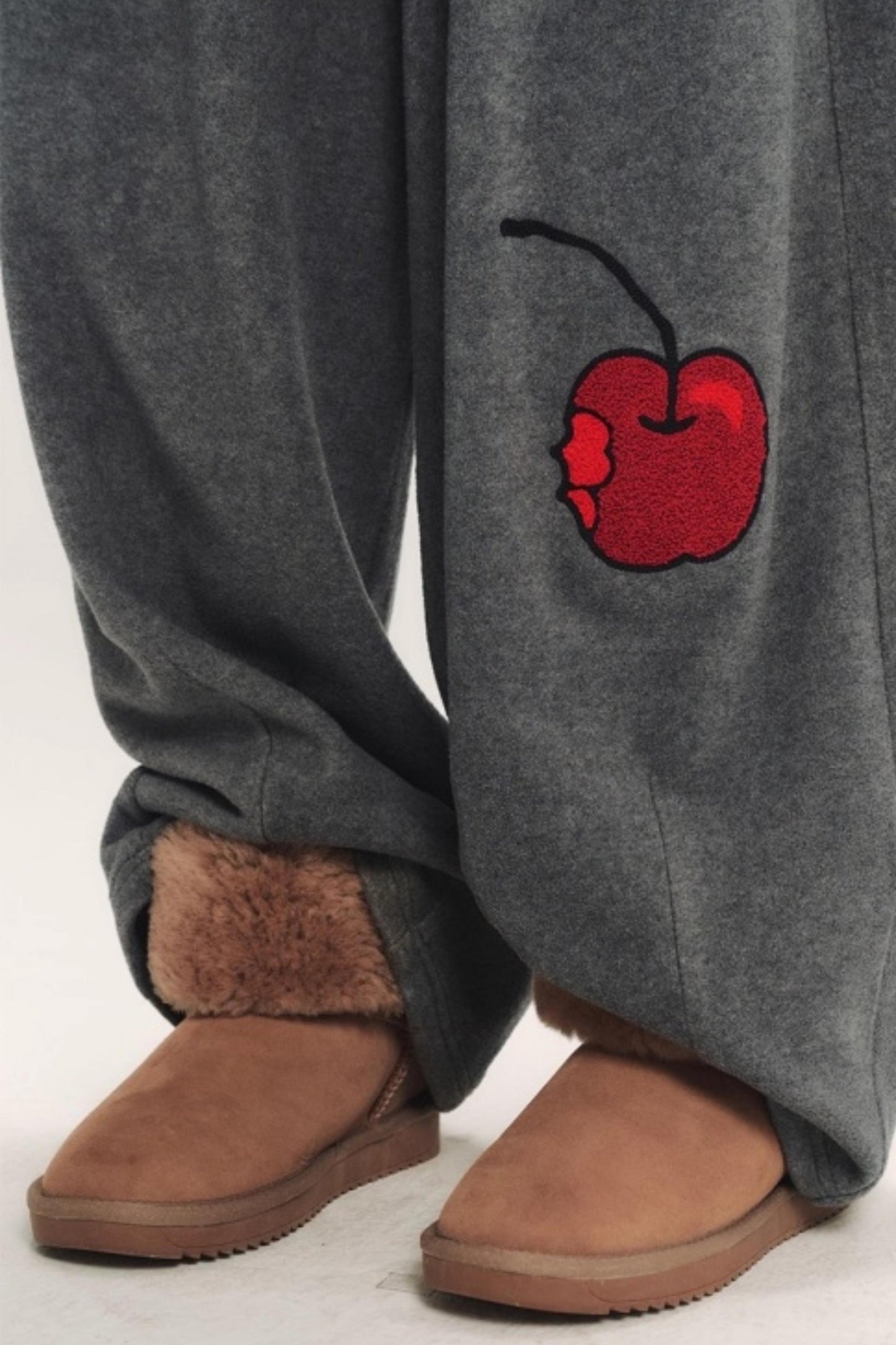 Hand-Painted 3D Embroidery Pants