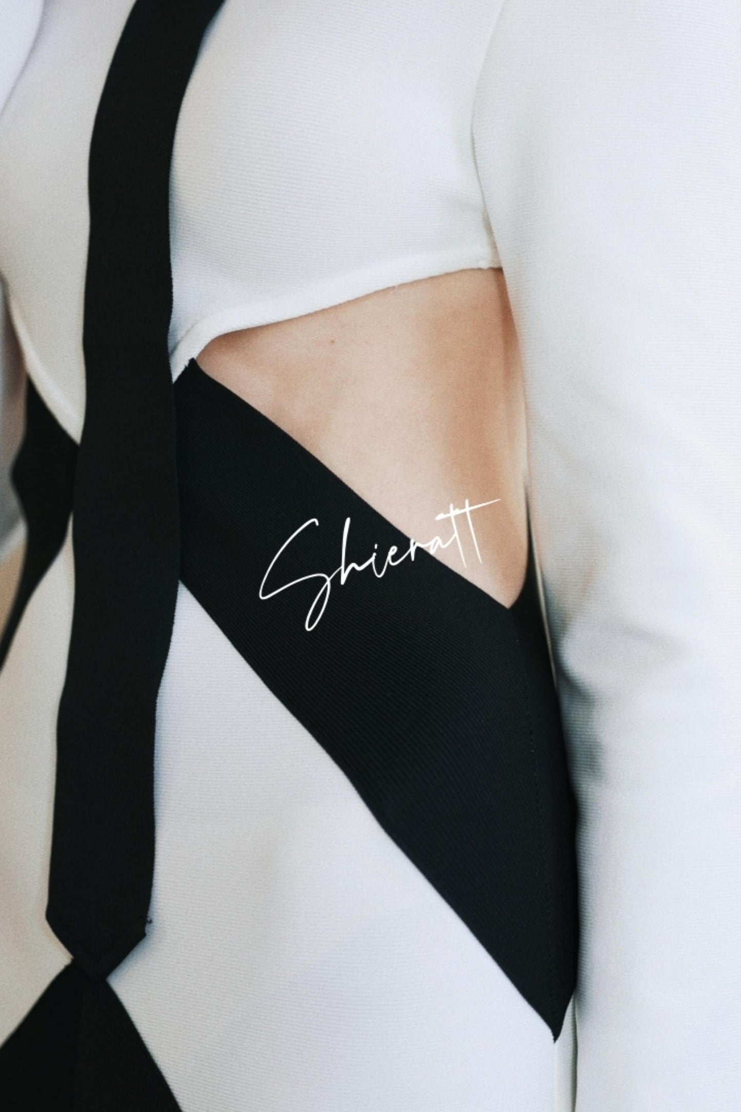 Urban Tie-Front Bodycon Dress