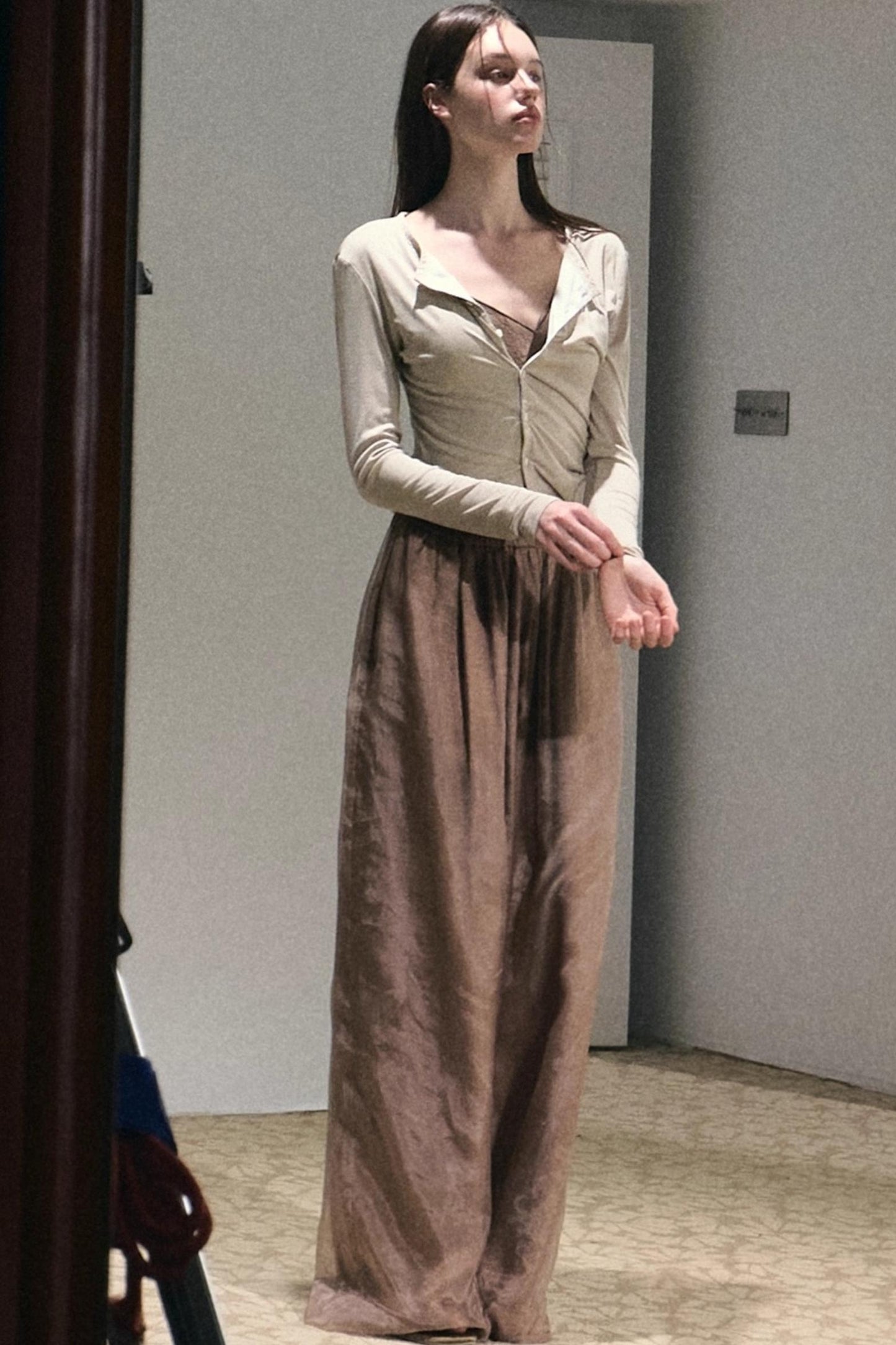 Reversible Bud Cardigan Top