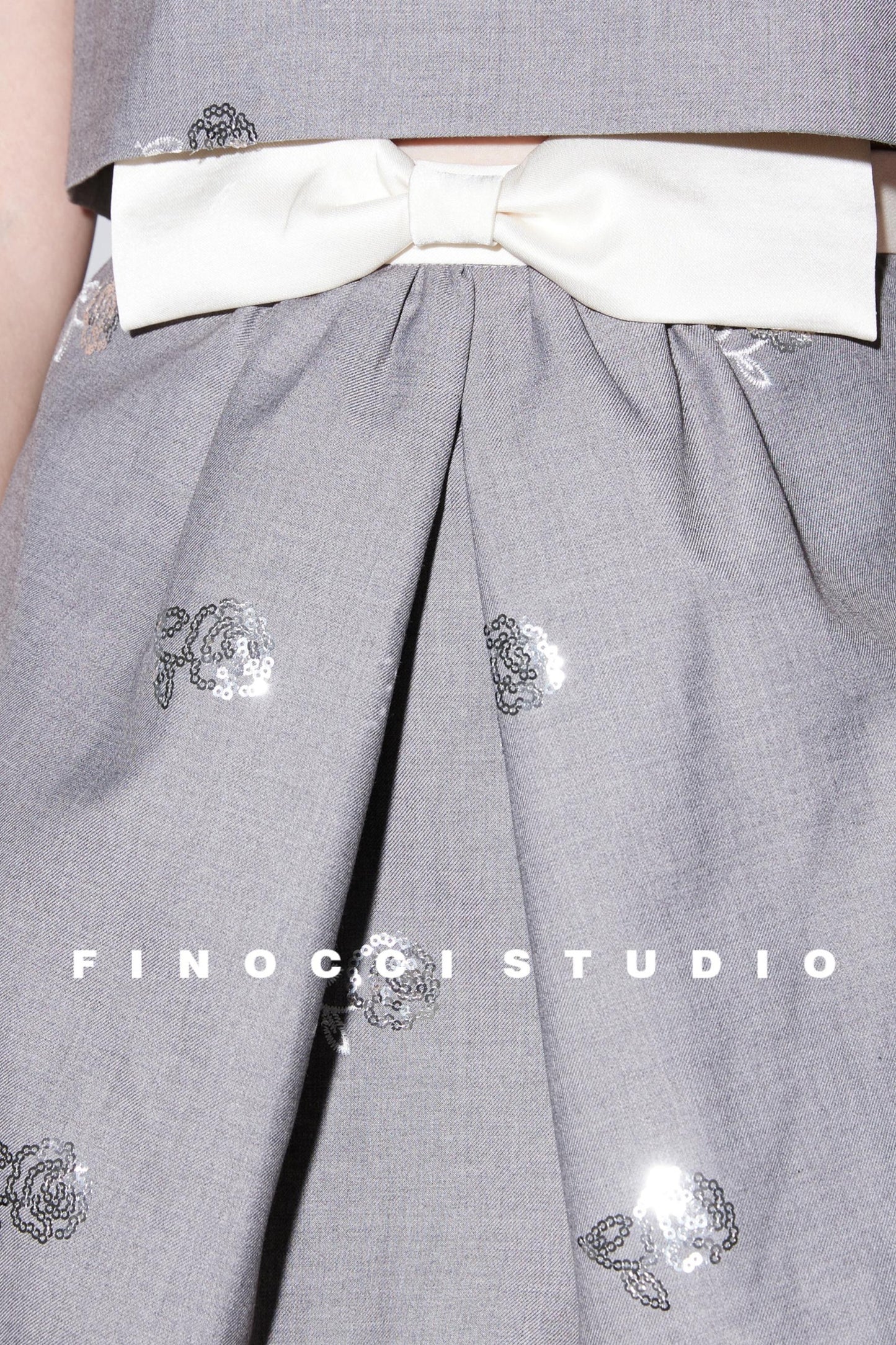 Rose Embroidery Vest Suit Set-Up