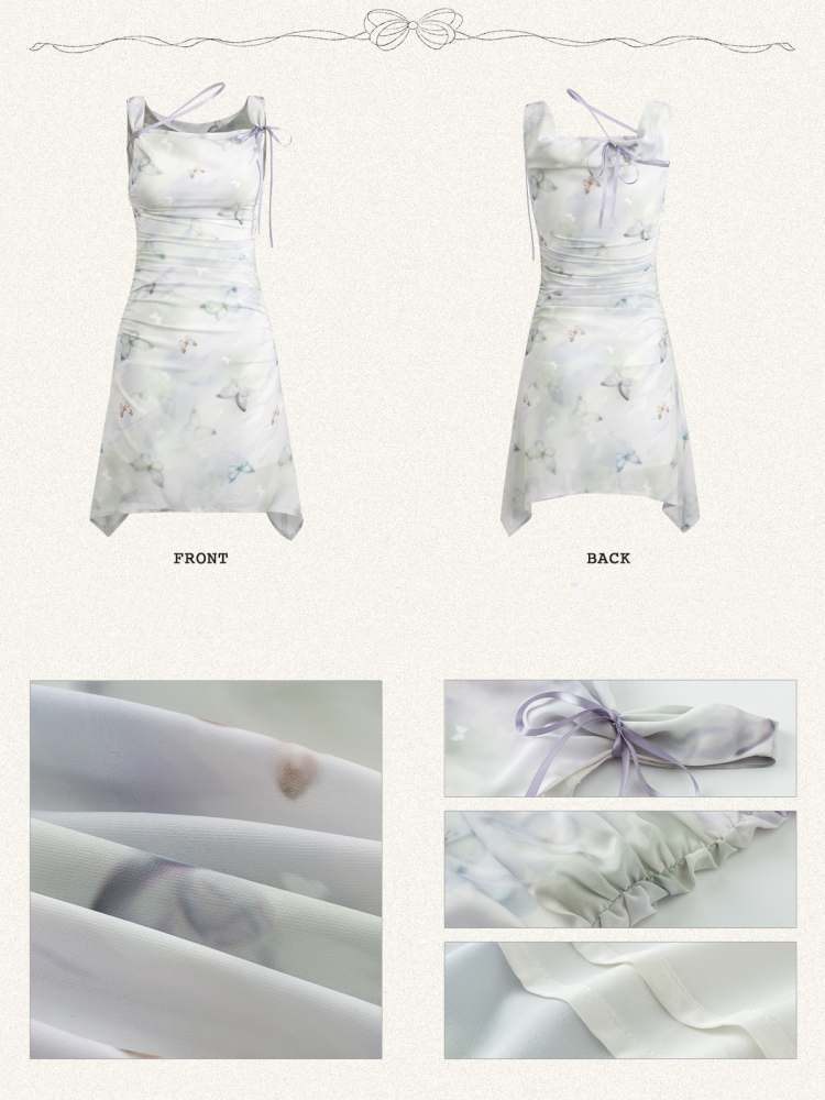 Schmetterling Sammel Trägerkleid