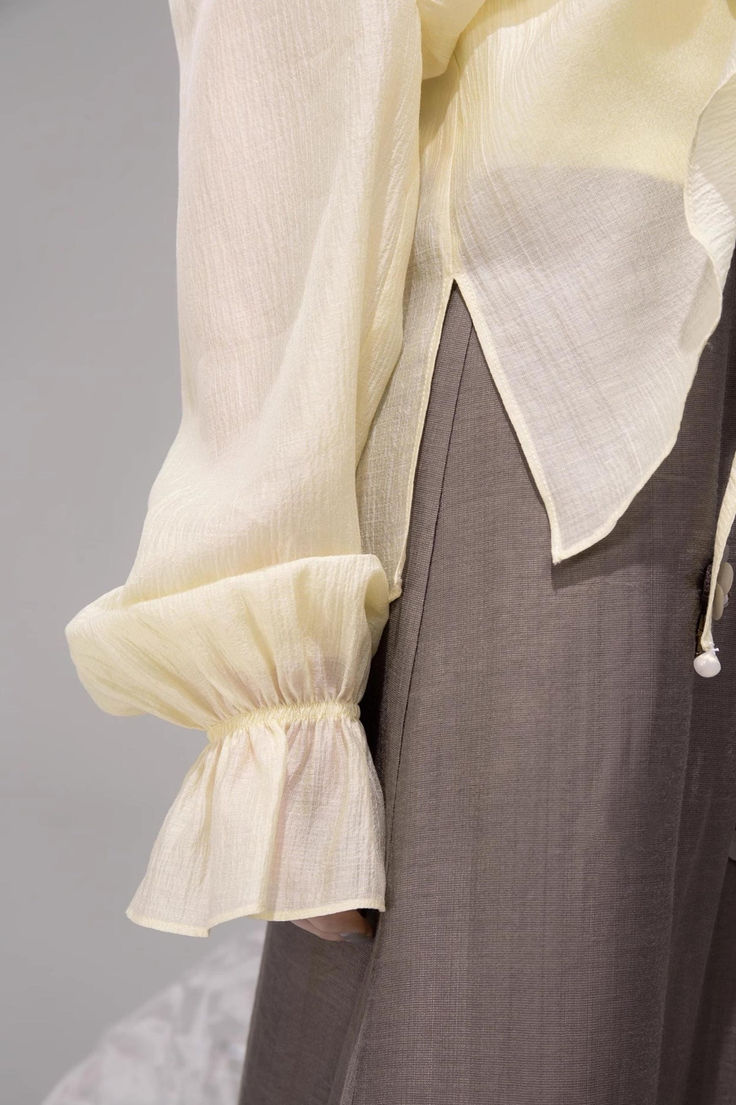 Feathered Tie & Suspenders Set