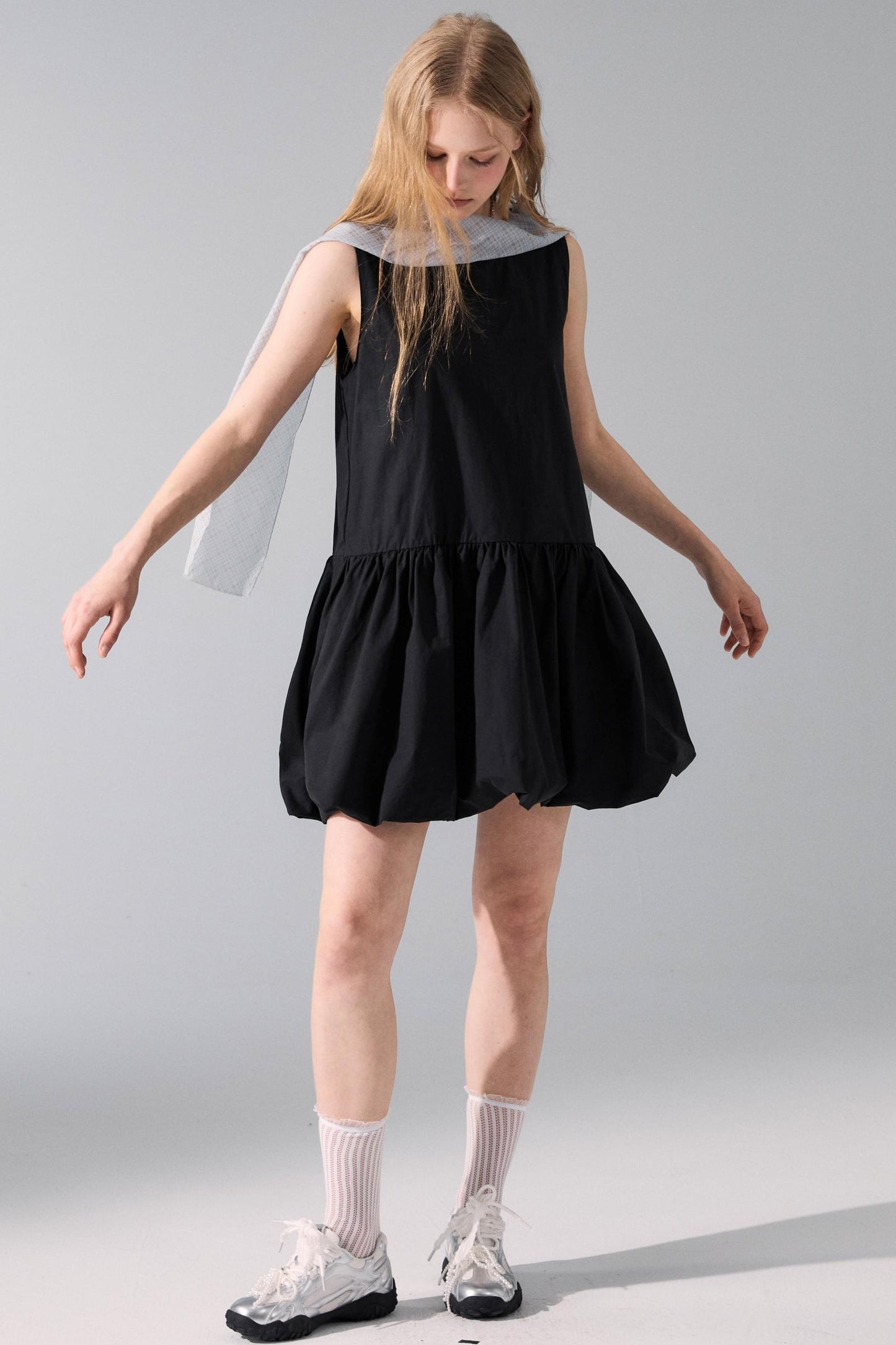 Chic Cloud Hem Dress