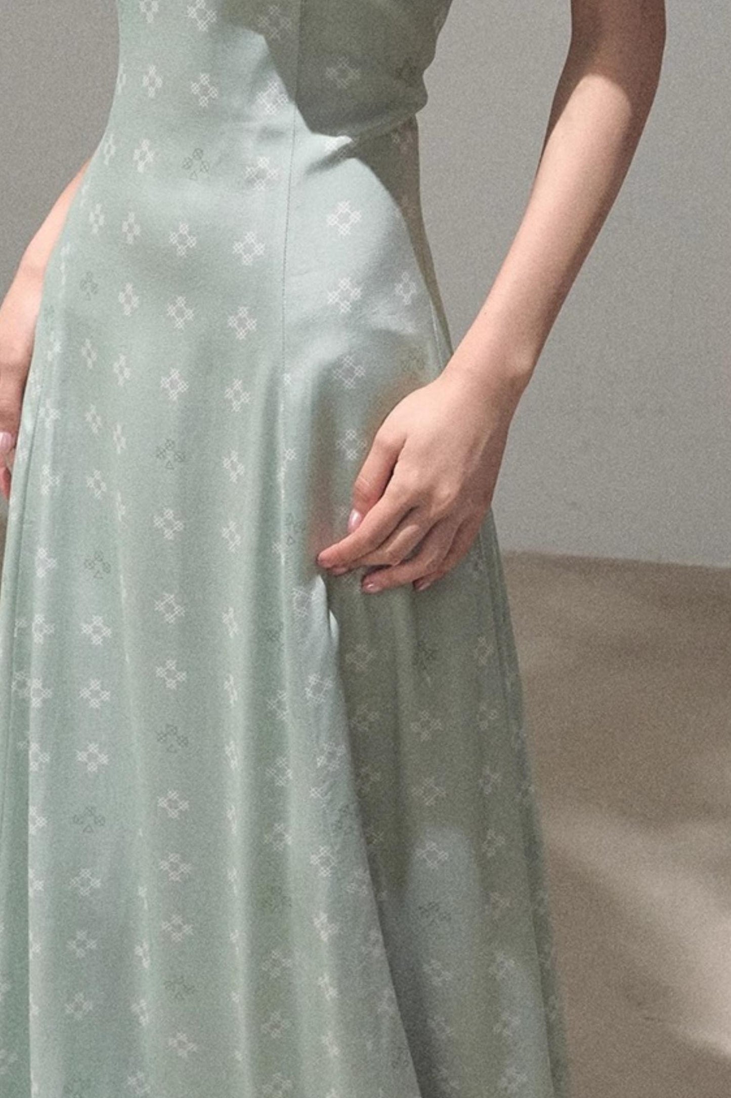 Summer Halter A-Line Dress