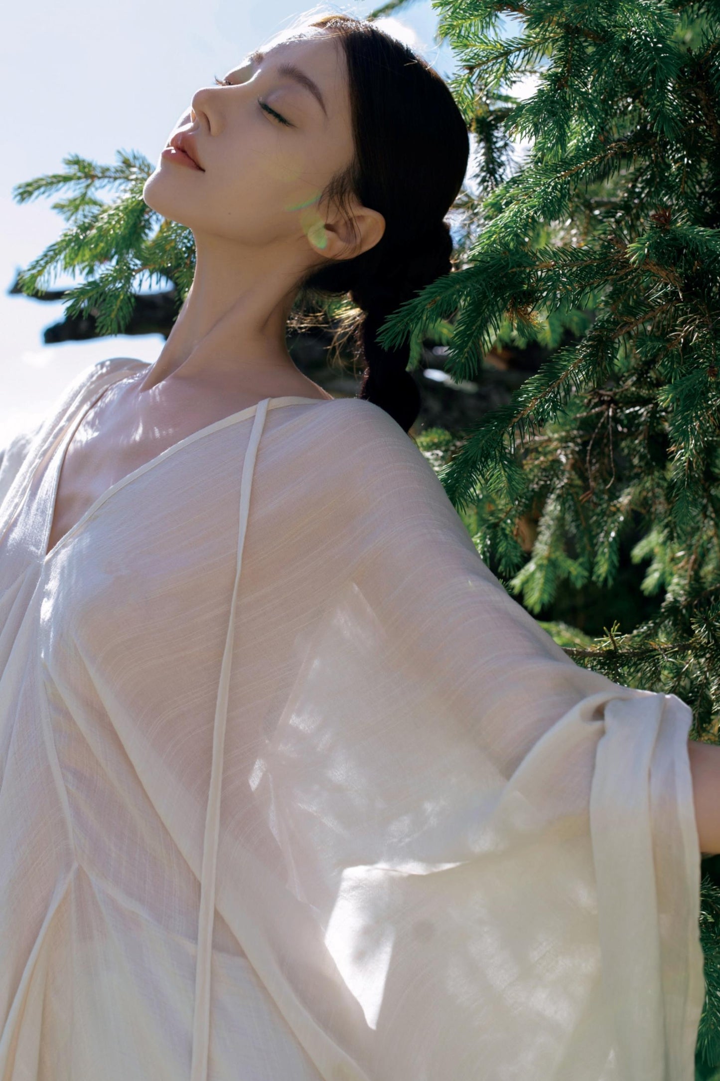 Cool Fairy Bat Sleeve Dress