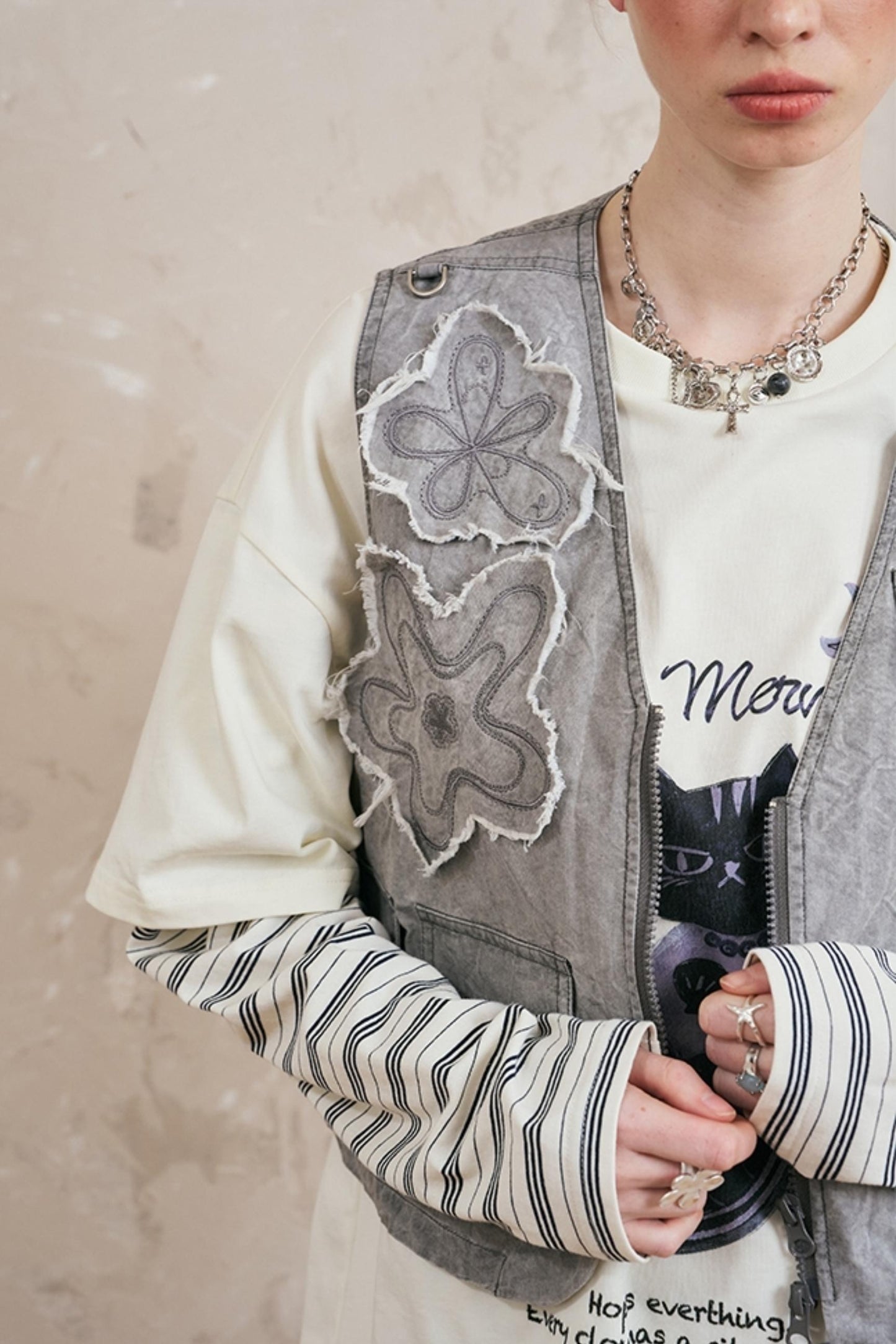 Vintage Floral Work Jacket