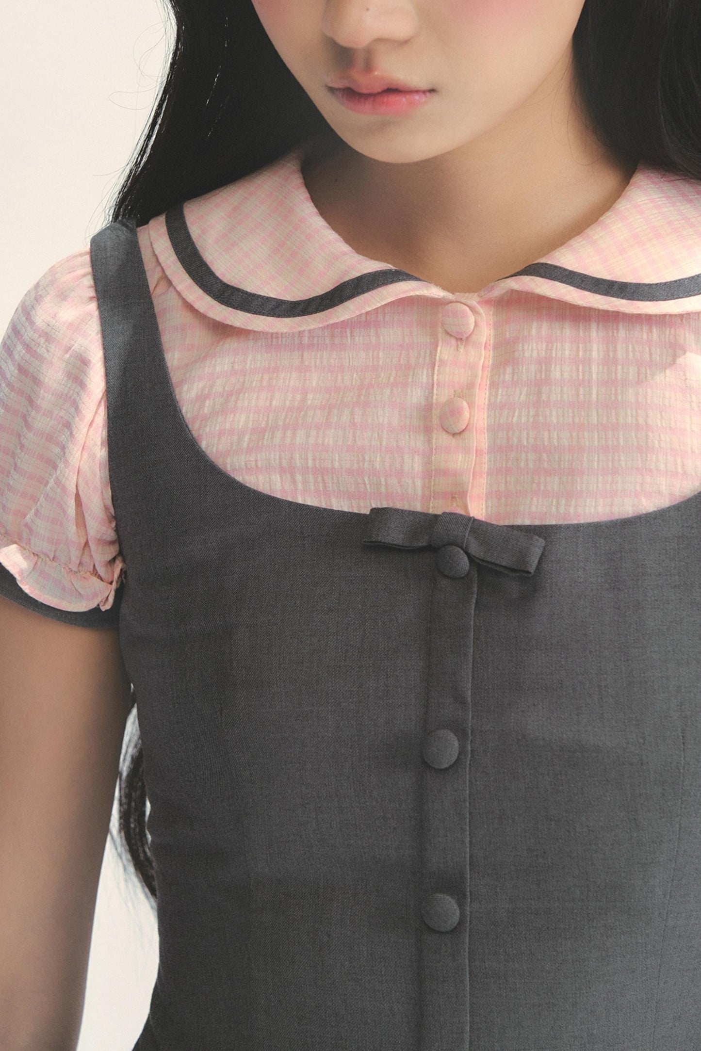 College Patchwork Dress