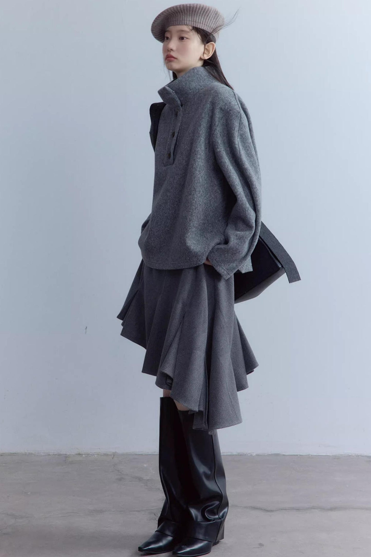 Handmade Crochet Knitted Beret