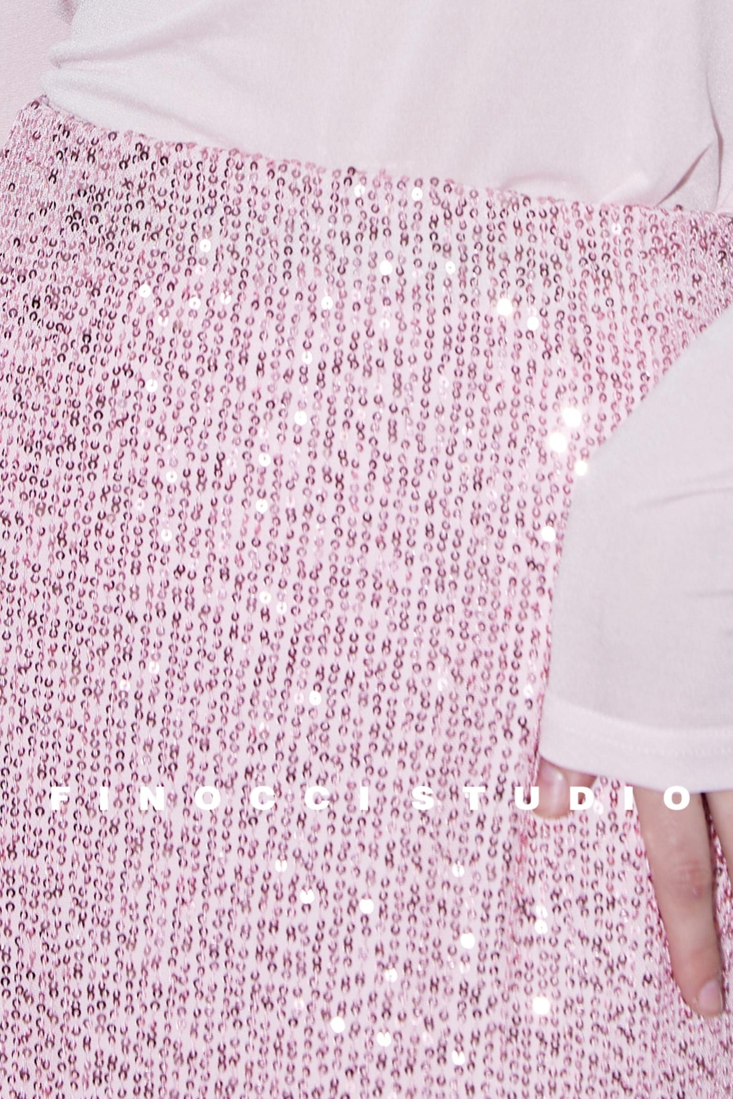 Blooming Pink Sparkle Skirt