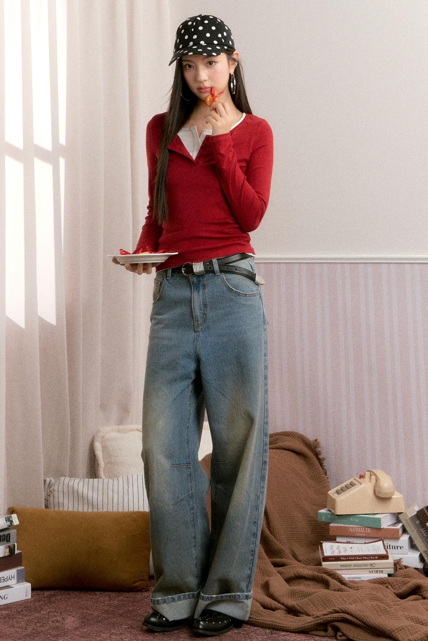 Slim Long-Sleeved Shirt