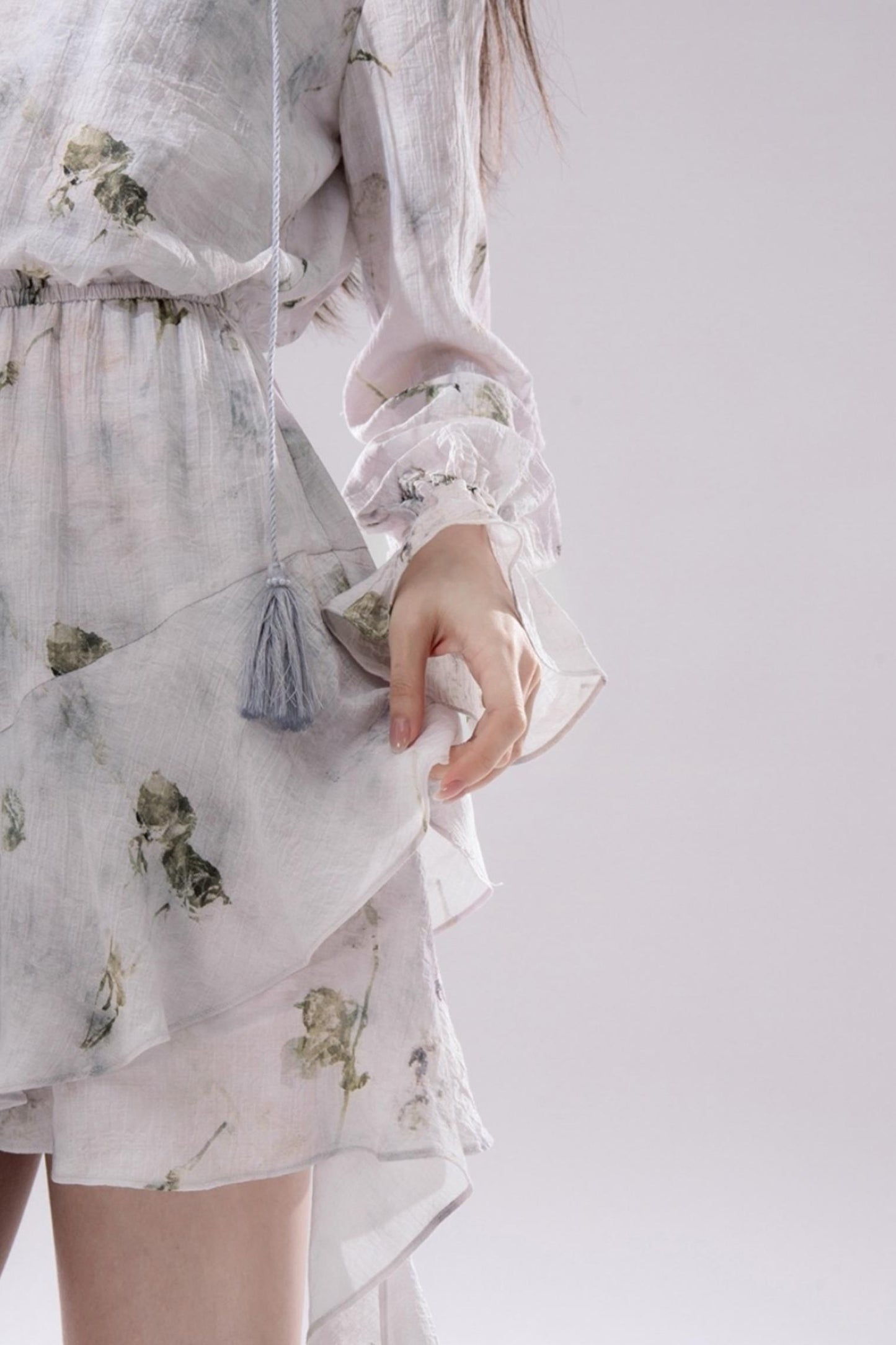 Misty V-Neck Tie Dress