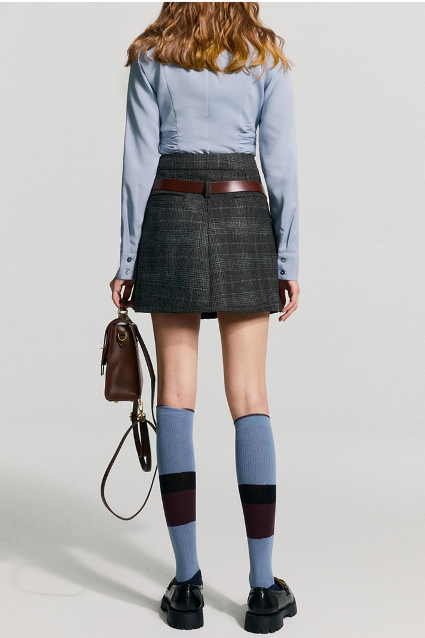 Tie Accent Waist Shirt