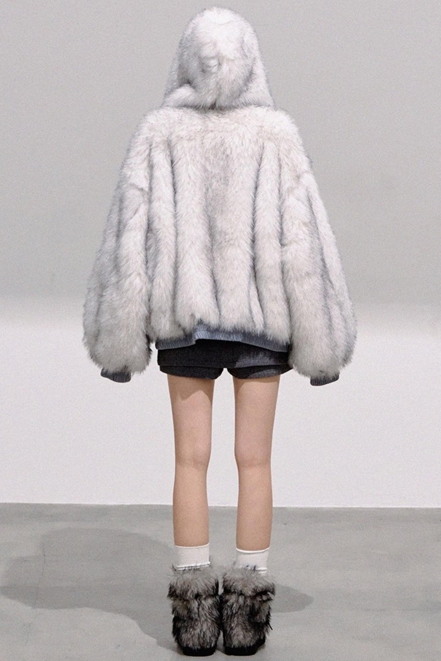 Texture Thickened Plush Jacket