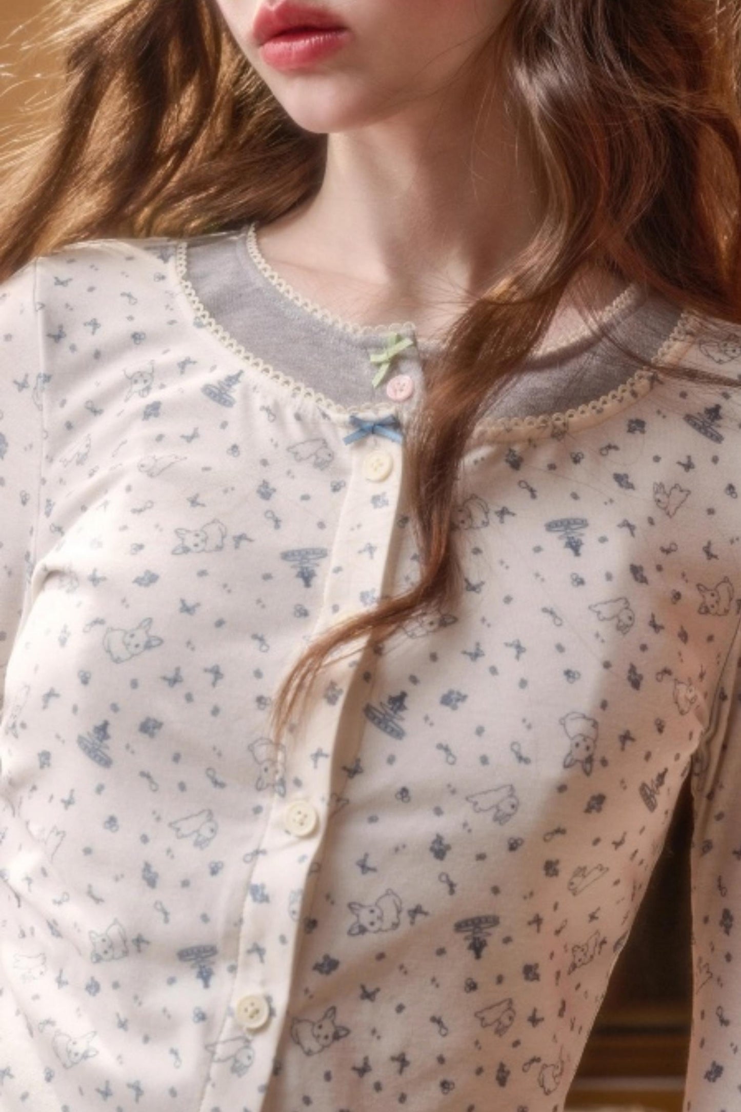 Milky Way Cotton Cardigan