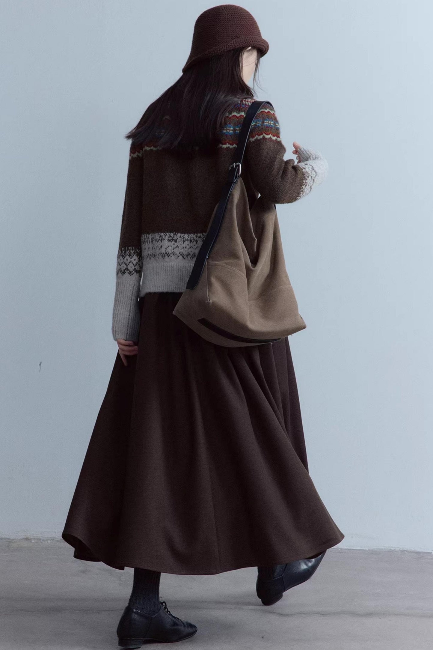 Wool Fair Isle Cardigan