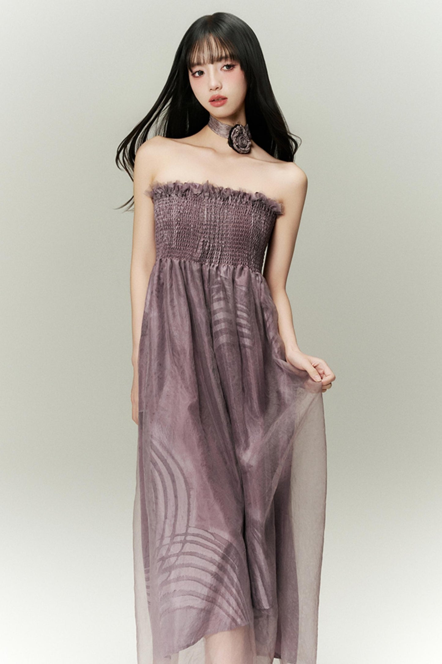 Slim Stretch Maxi Dress