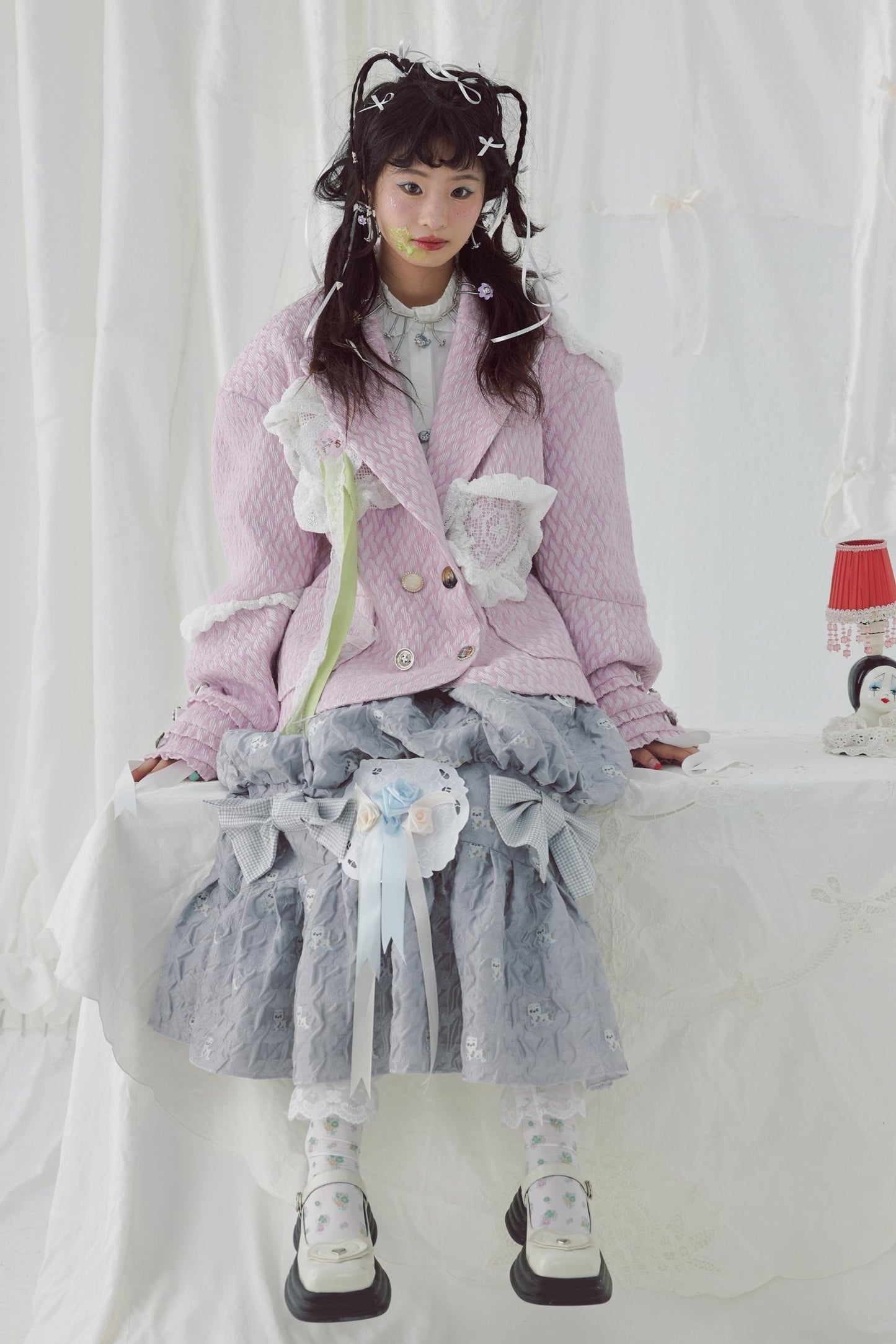 Double Cake Fluffy Skirt