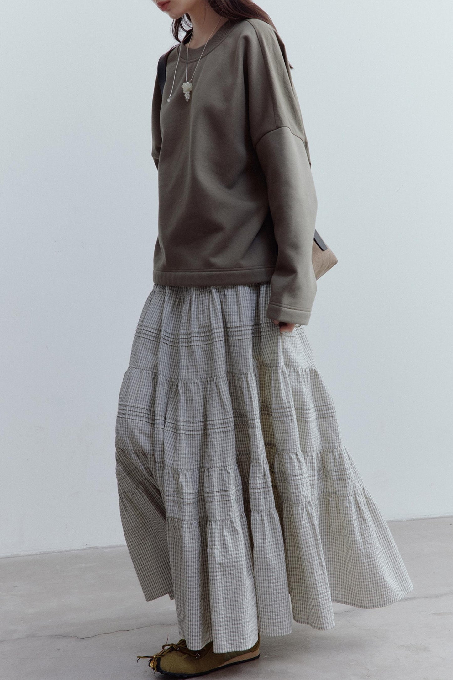 Personality Splicing Pullover Top