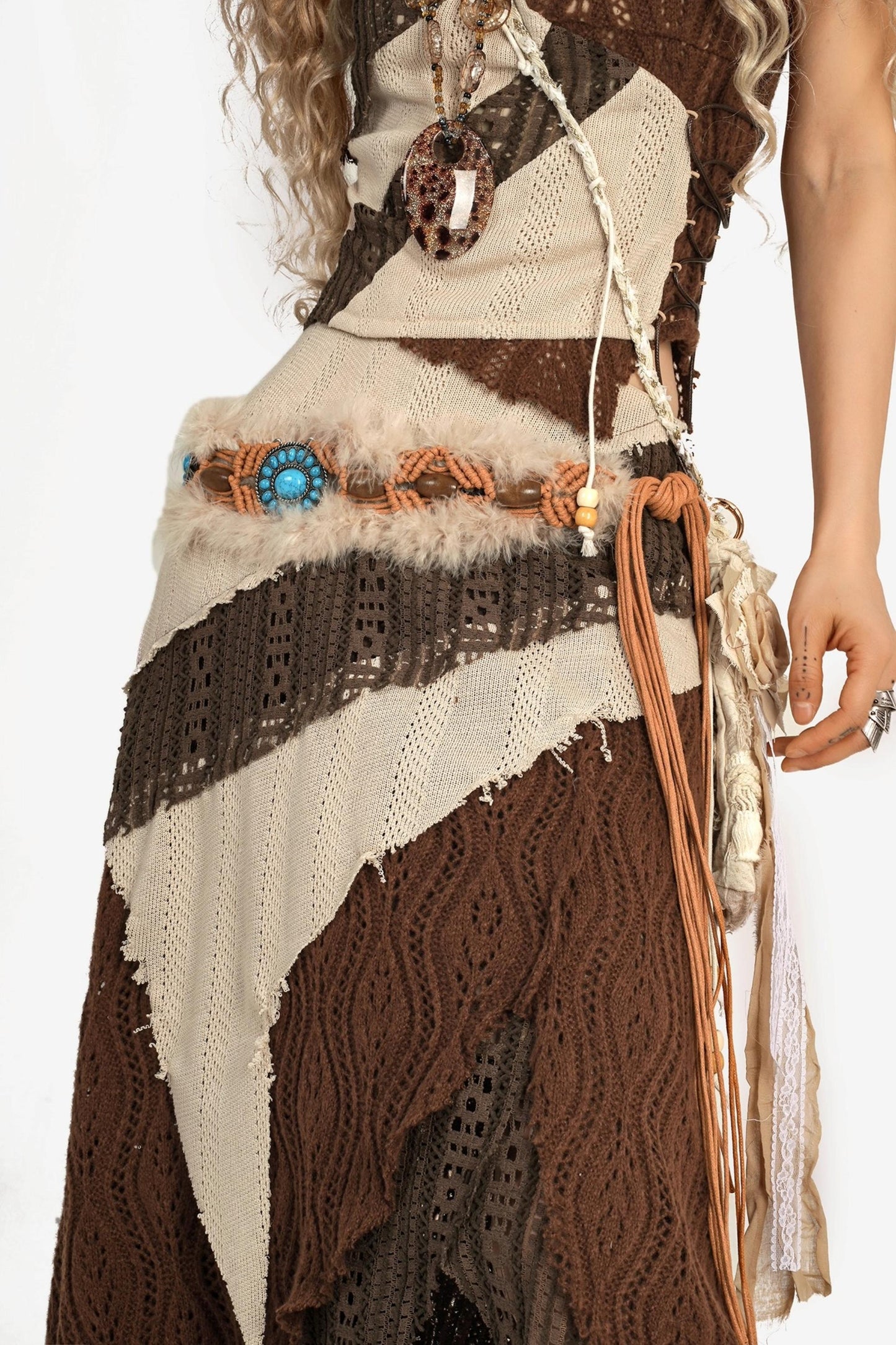 Vintage Art Girl Skirt Set-Up