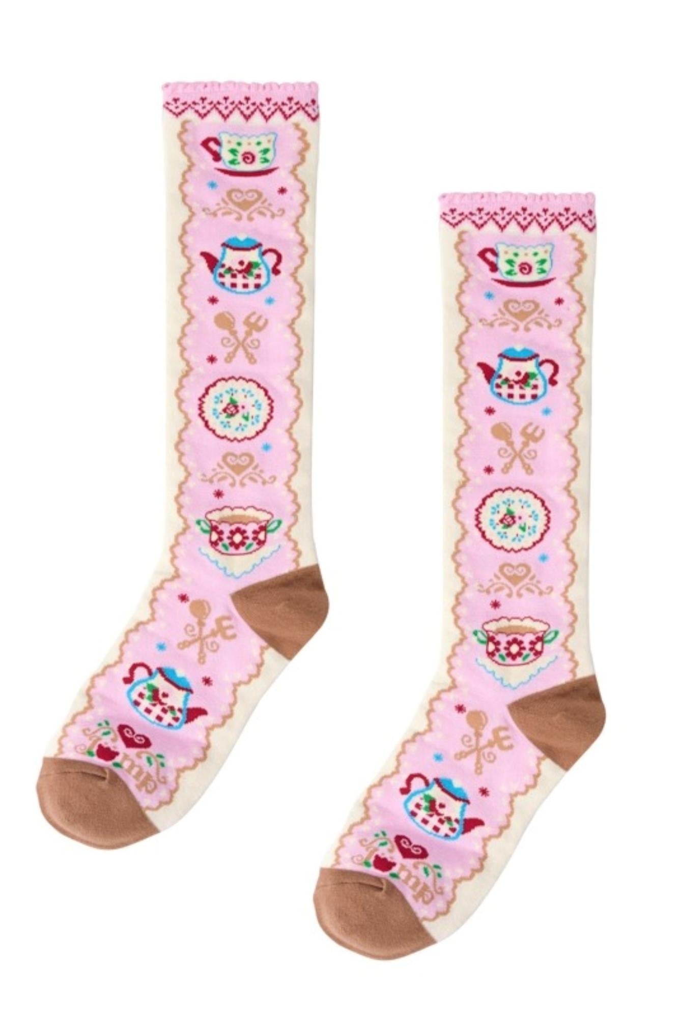 Tea Party Lace Socks