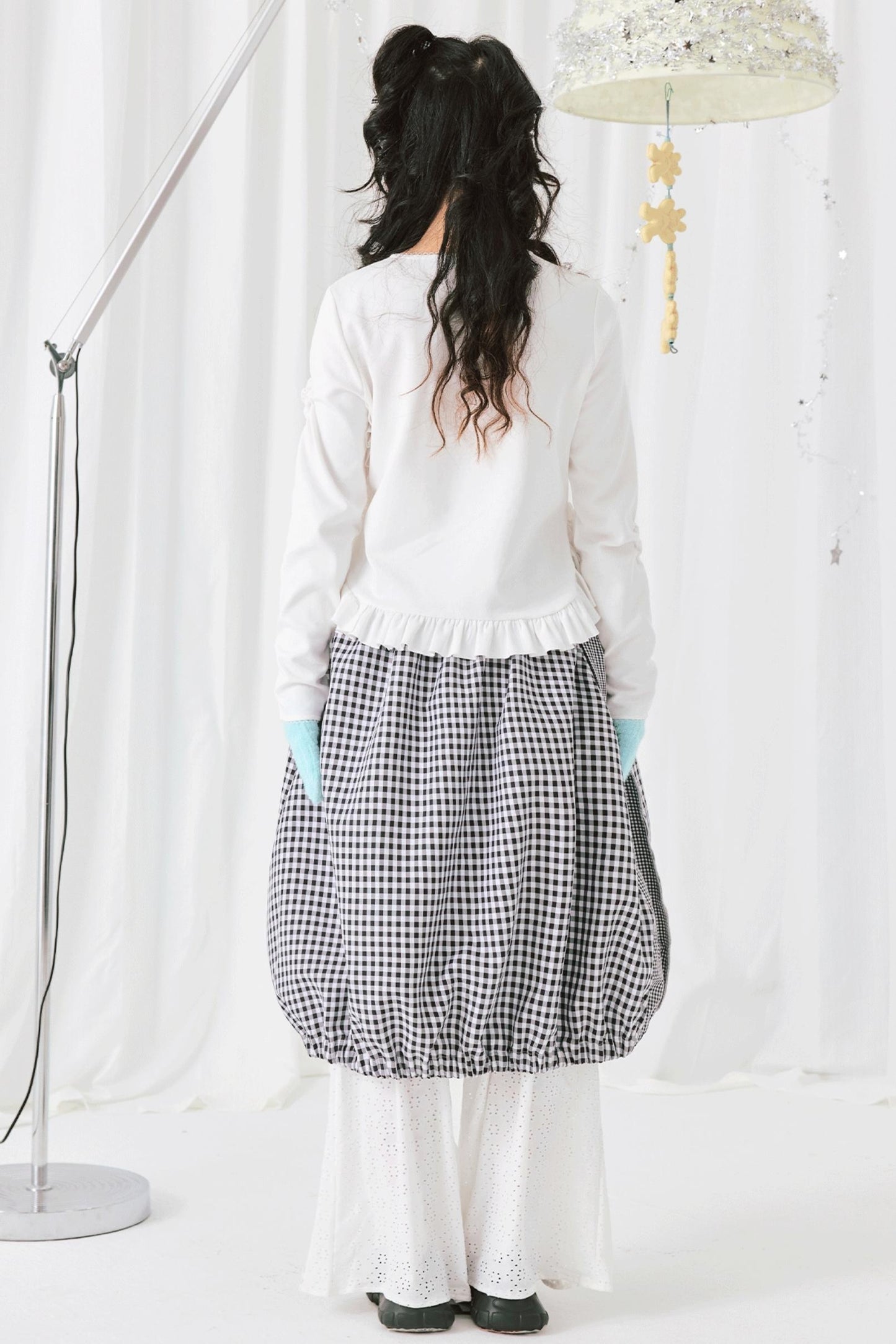 White Ruffle T-Shirt