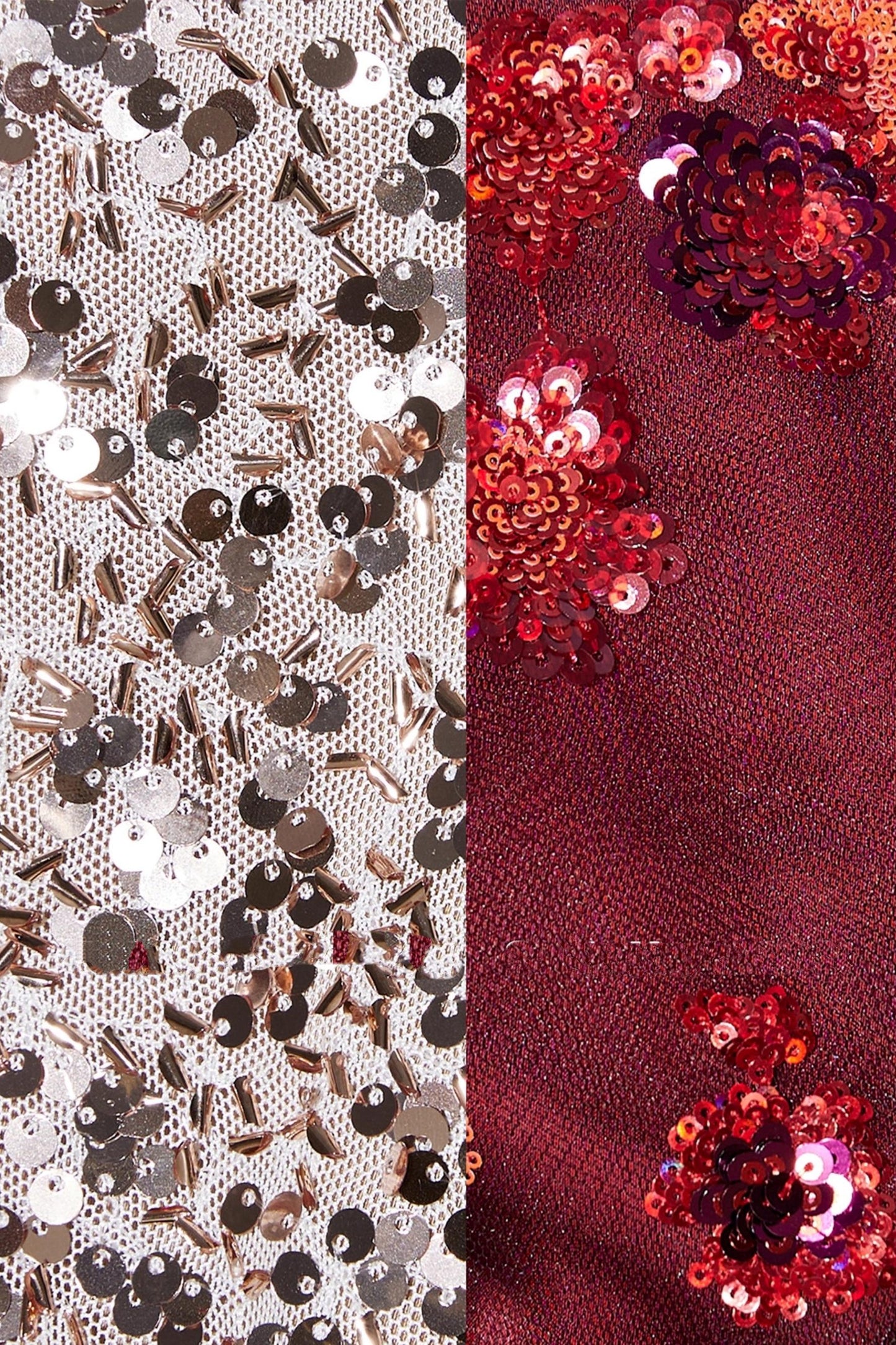 Autumn Pleated Sequin Satin Skirt