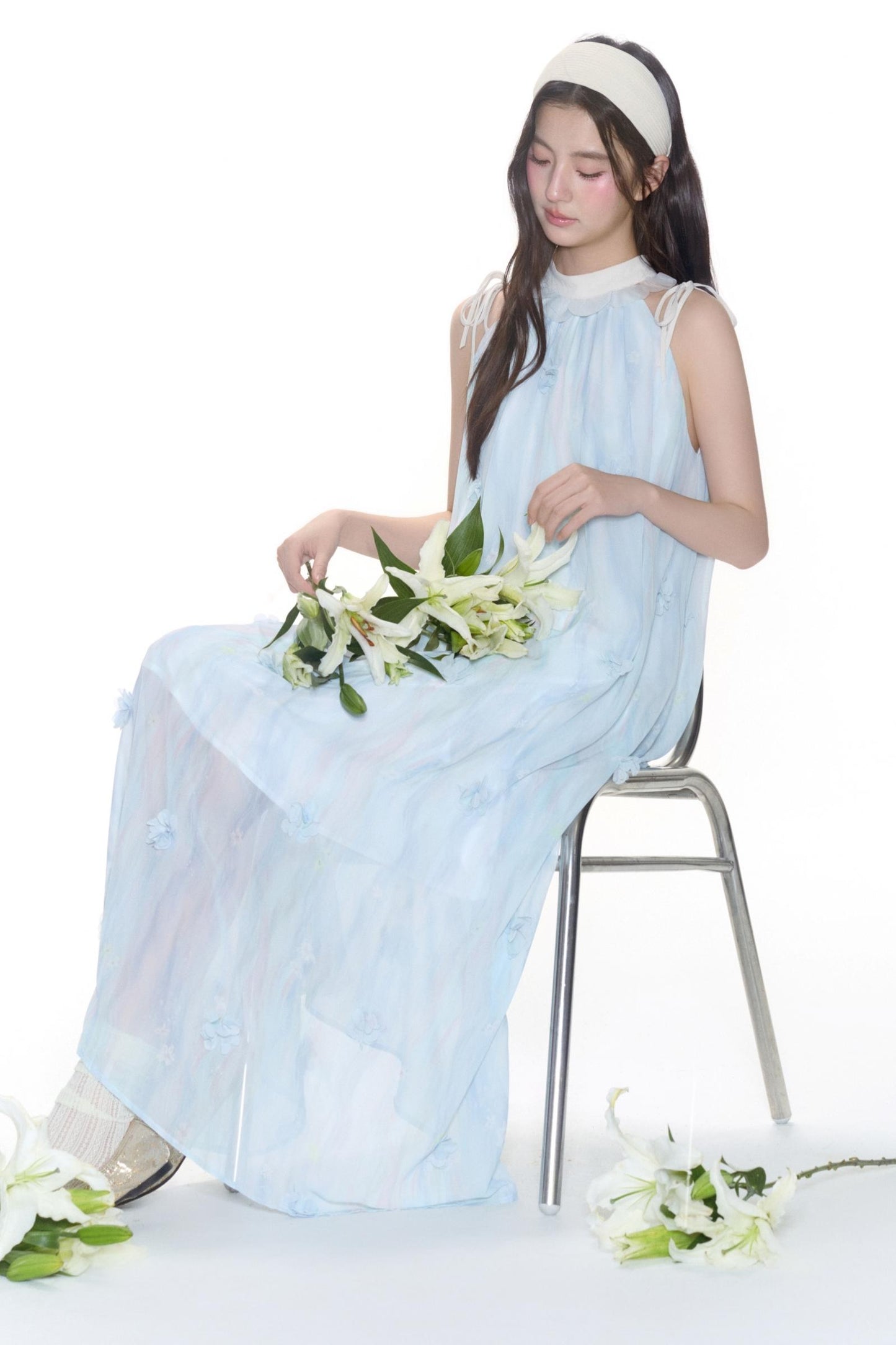 Floral Fairy Chiffon Dress