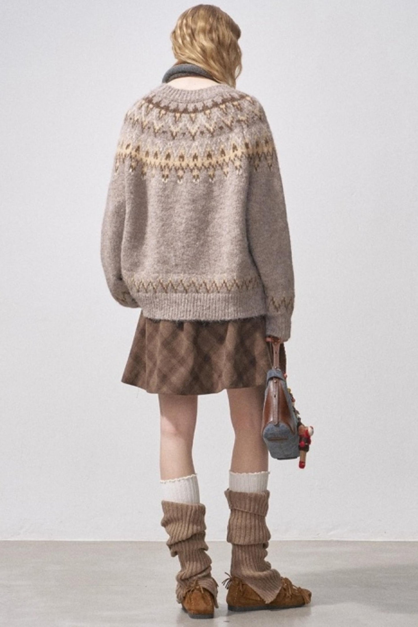 Fair Isle Knit Sweater
