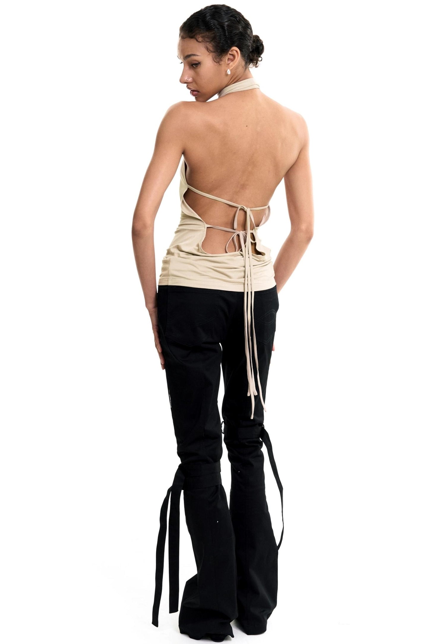 Slim Rise Bootcut Pants