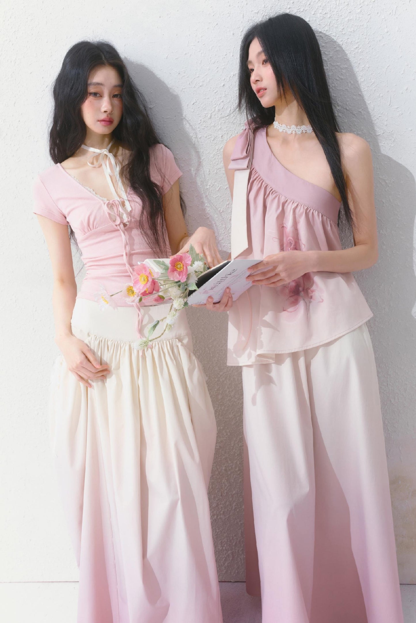 Pink Peach Gradient Mojito Skirt