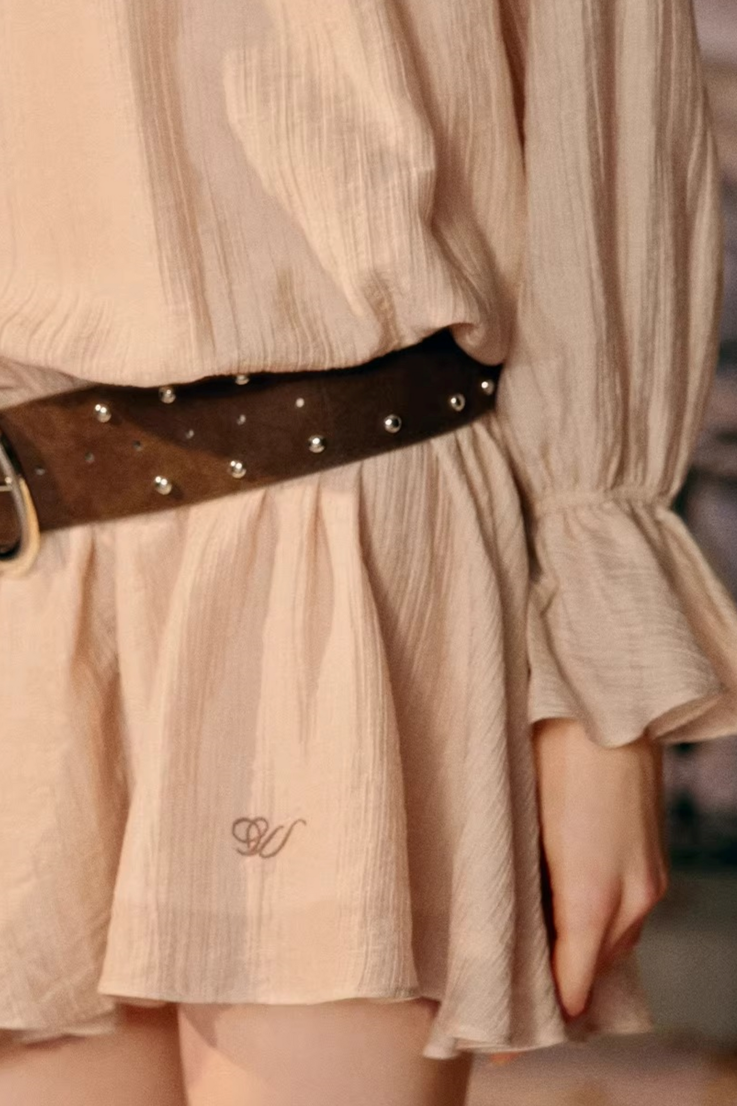 Girlish Ruffled Spring Dress