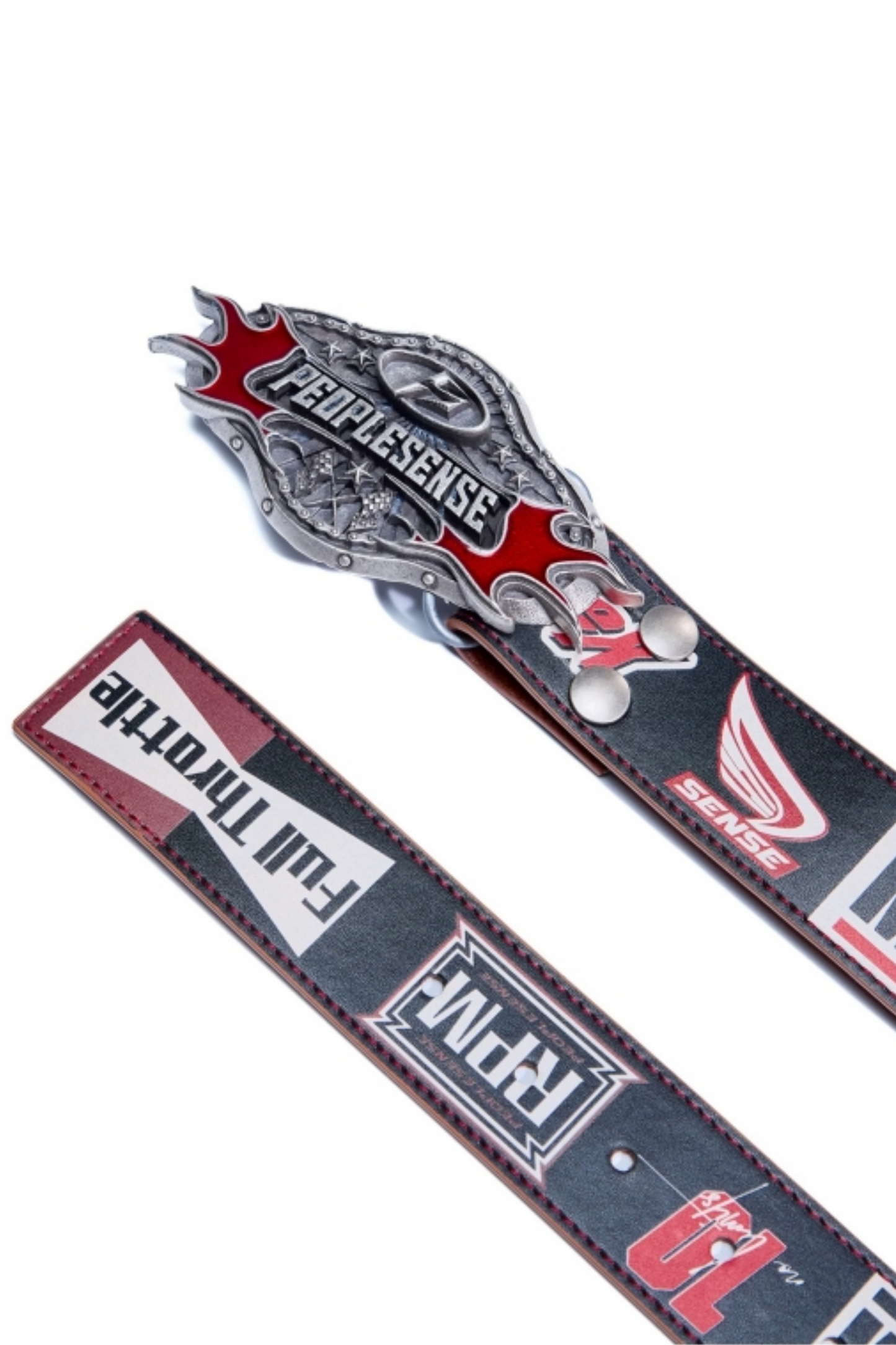 Snake Shadow Leather Belt