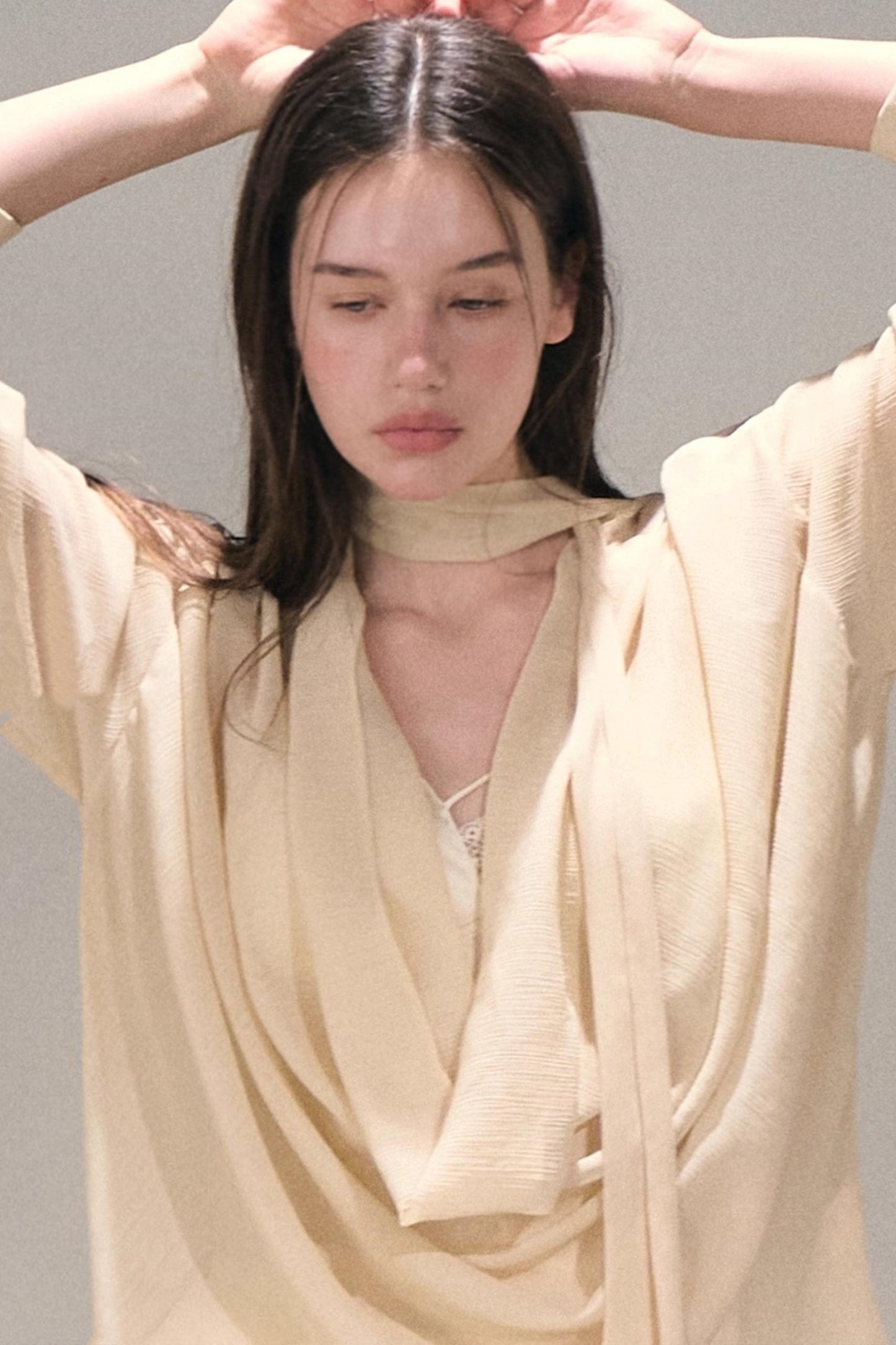 Twilight Chiffon Swing Top