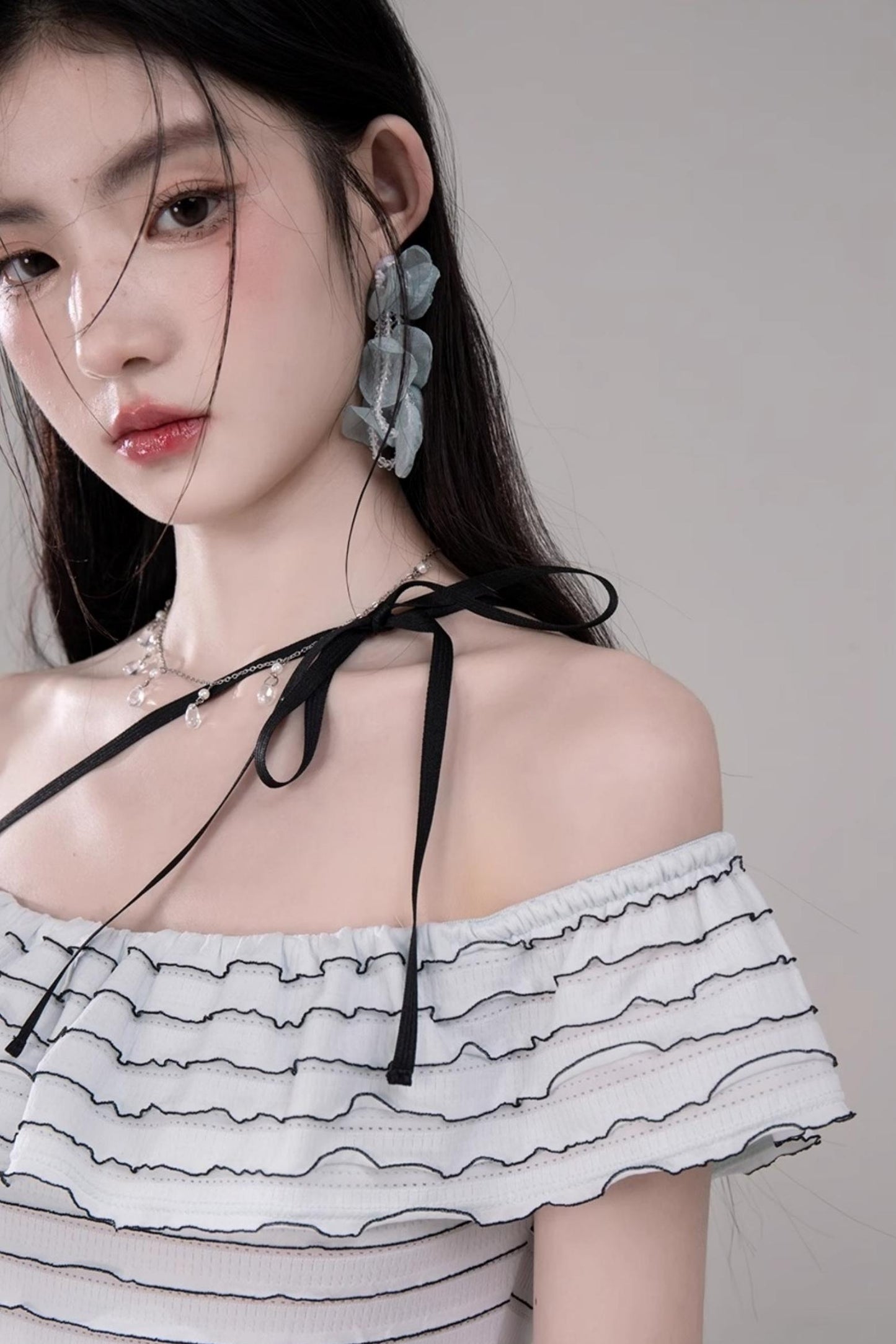 Aurora One-Shoulder A-Line Dress