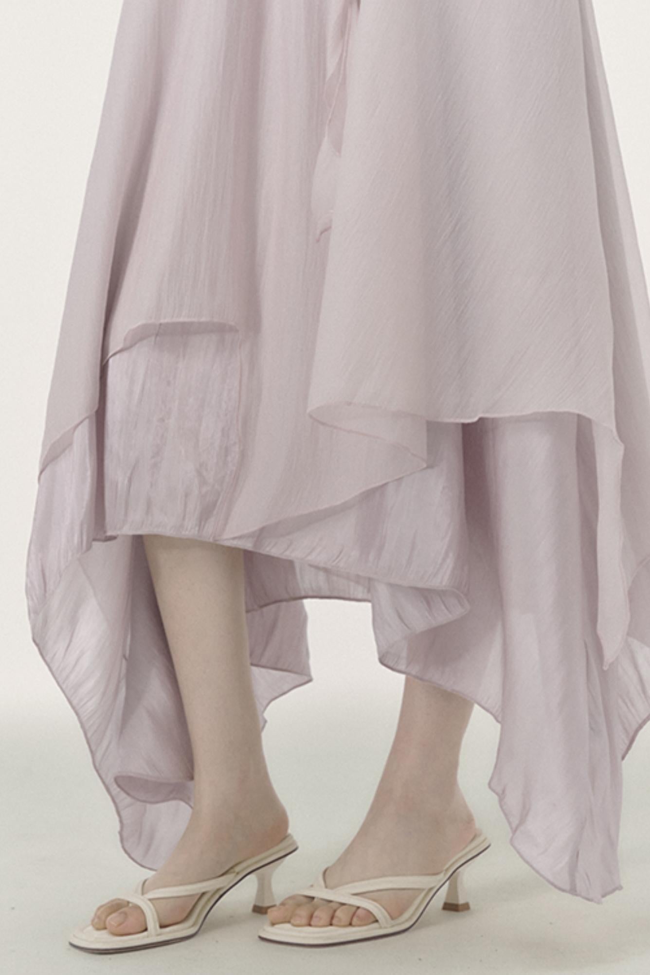 Irregular Sleeveless Summer Dress