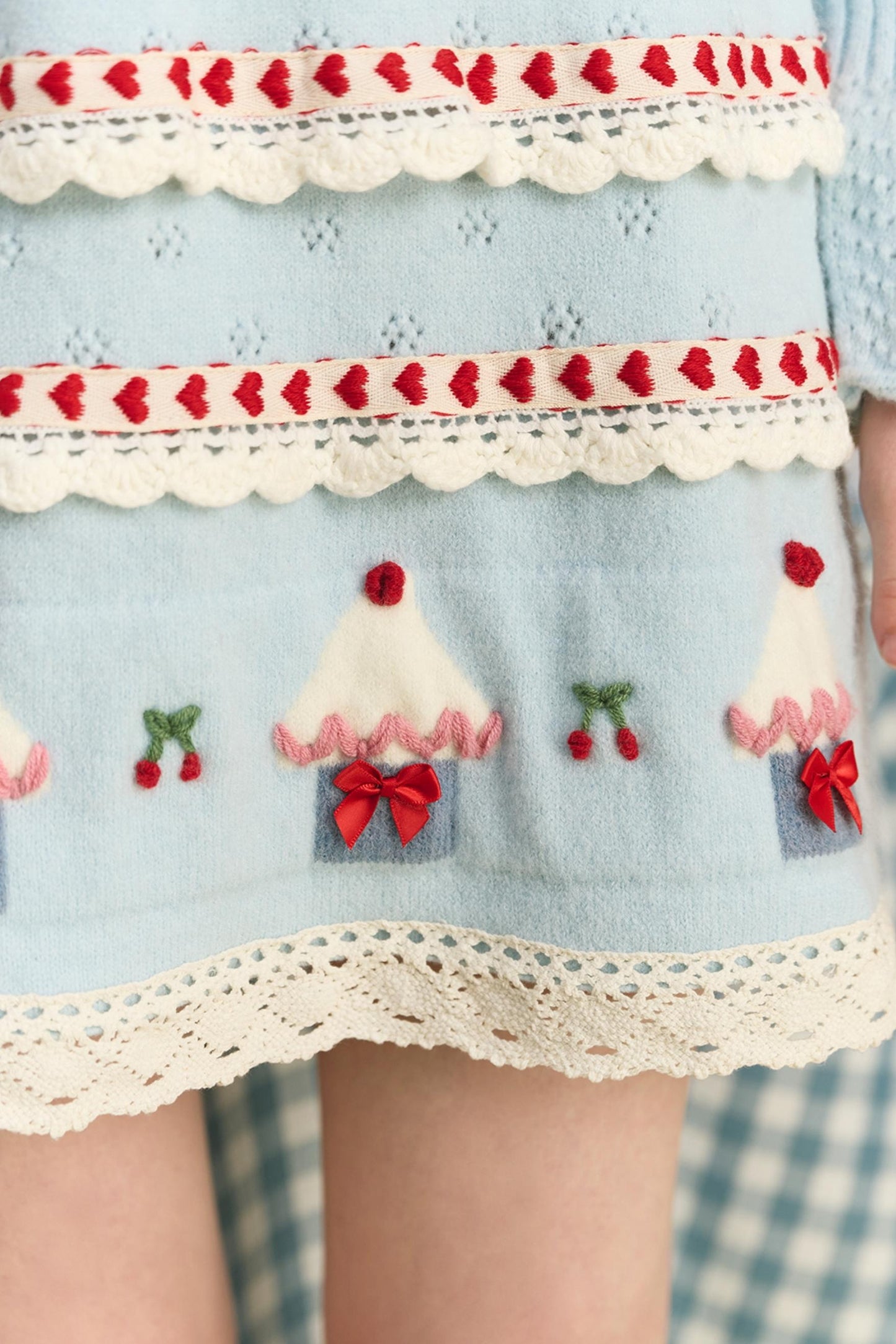 Berry Cake Heavy Work Knit Dress